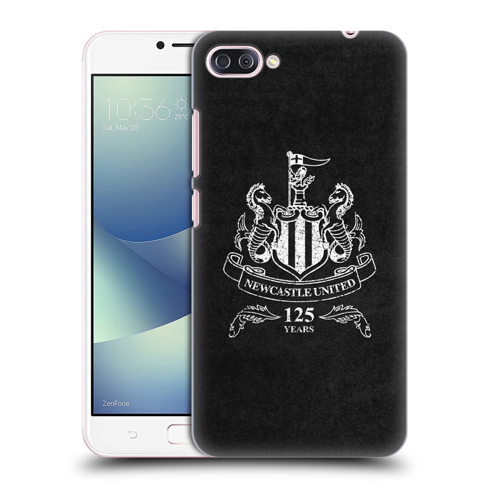 Zadní obal pro mobil Asus Zenfone 4 MAX / 4 MAX PRO (ZC554KL) - HEAD CASE - Fotbalové týmy - Newcastle United FC - černá