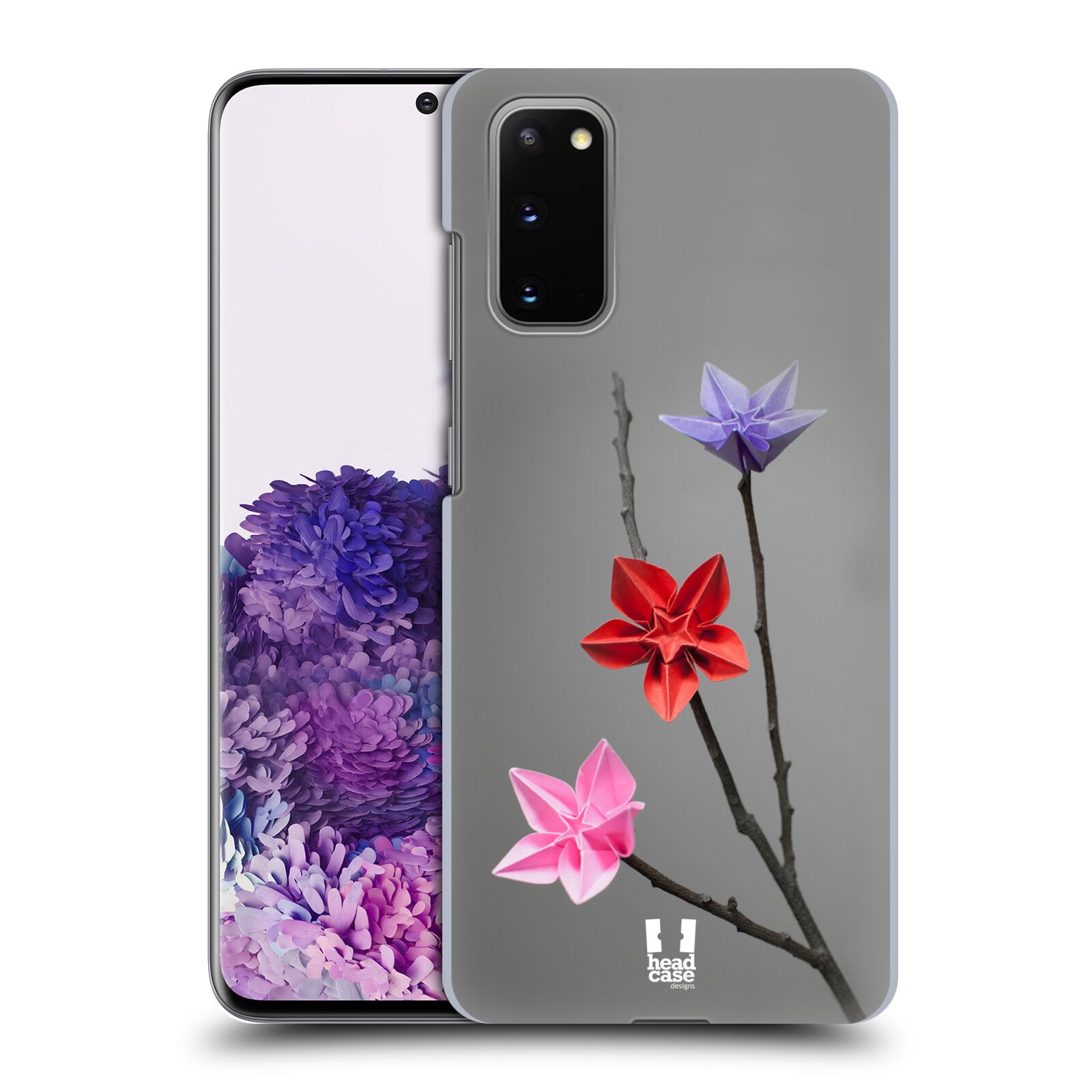 Zadní obal pro mobil Samsung Galaxy S20 / S20 5G - HEAD CASE - Origami květy foto