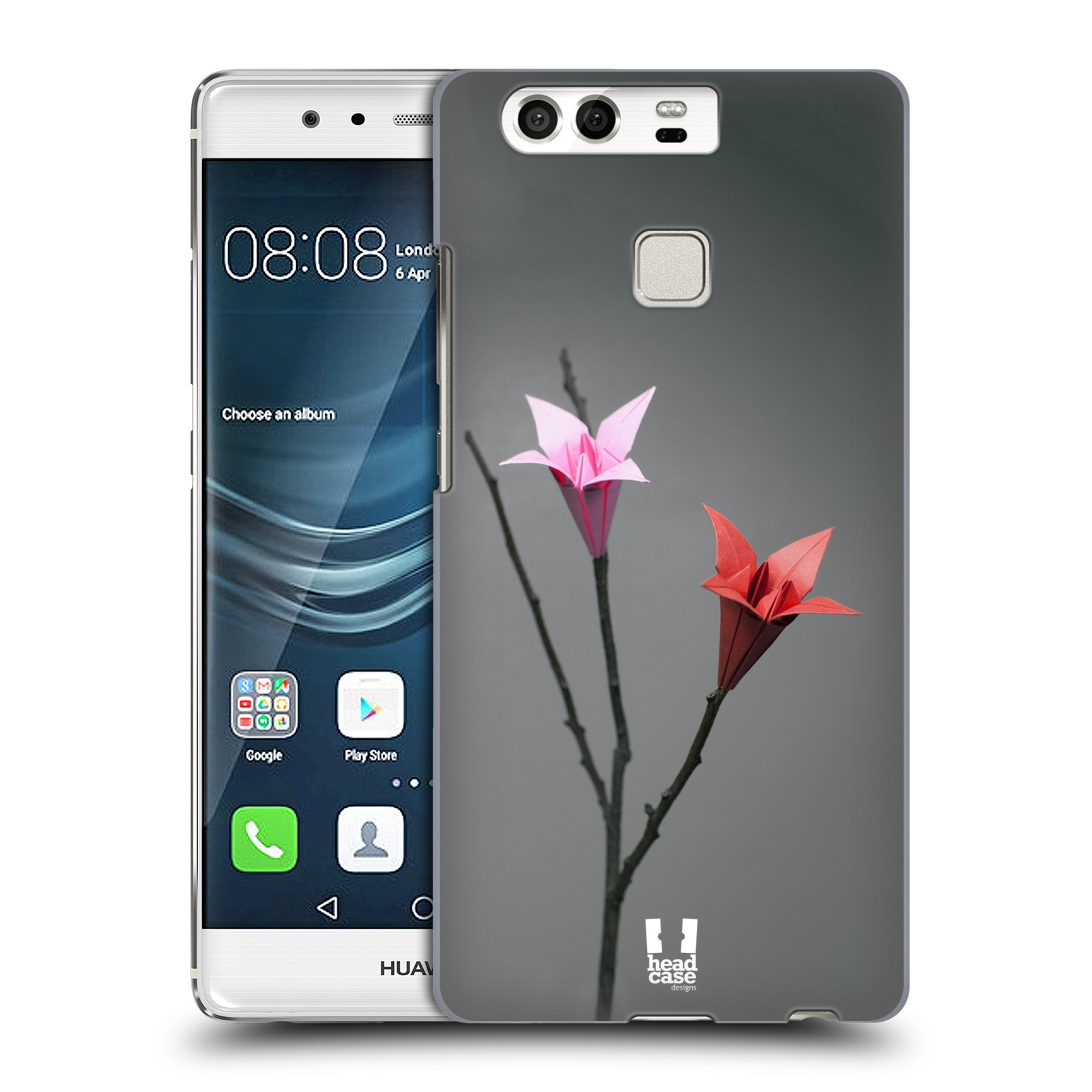 HEAD CASE plastový obal na mobil Huawei P9 / P9 DUAL SIM vzor ORIGAMI KVĚTINA Lilie