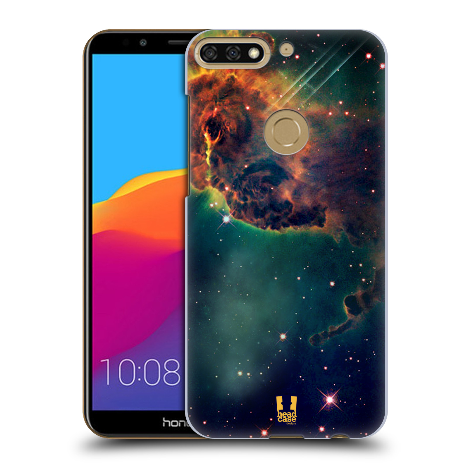 HEAD CASE plastový obal na mobil Honor 7c vzor Vesmírná krása MLHOVINA
