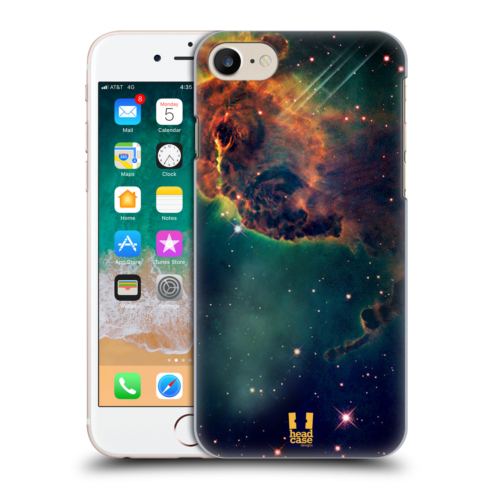 HEAD CASE plastový obal na mobil Apple Iphone 7 vzor Vesmírná krása MLHOVINA