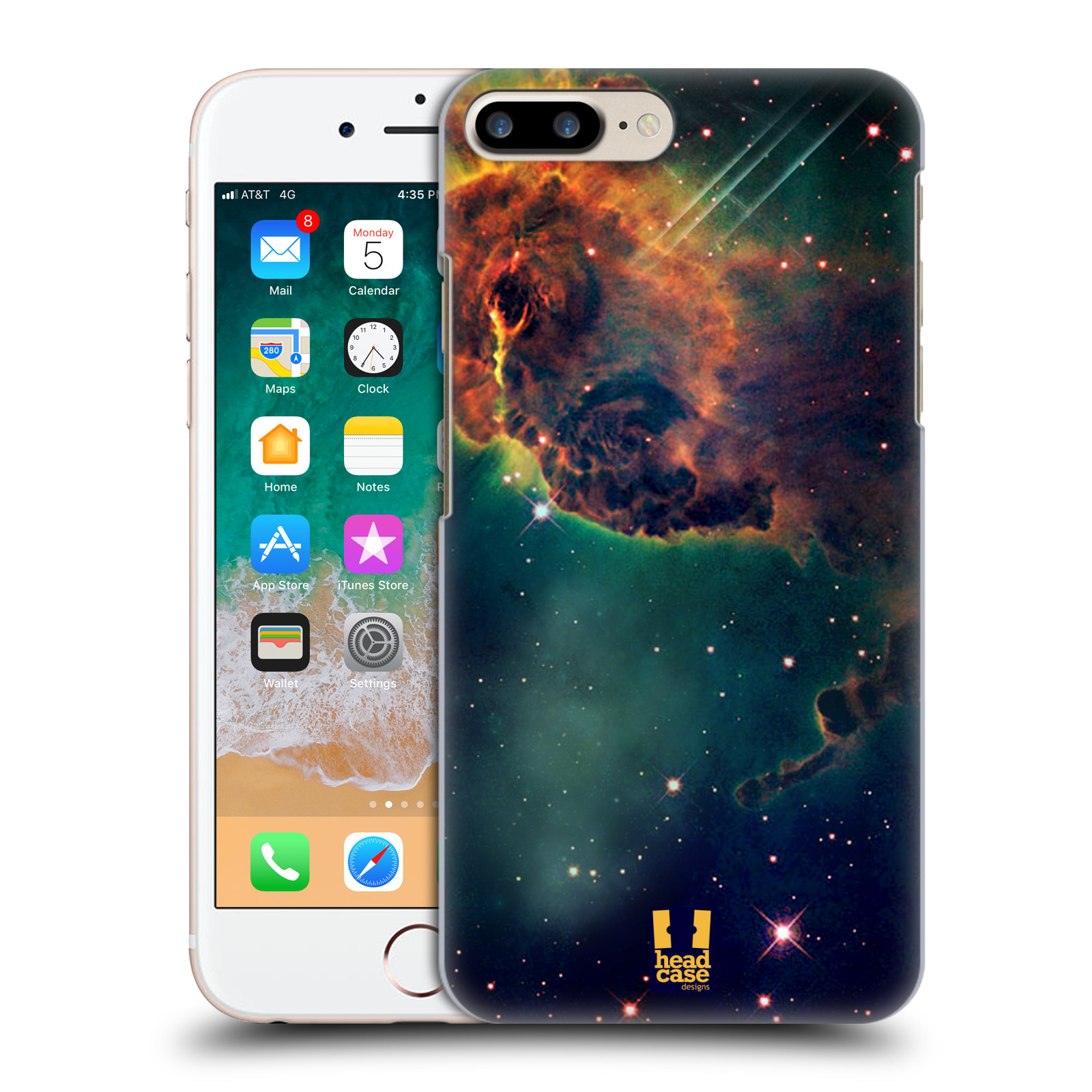 HEAD CASE plastový obal na mobil Apple Iphone 7 PLUS vzor Vesmírná krása MLHOVINA