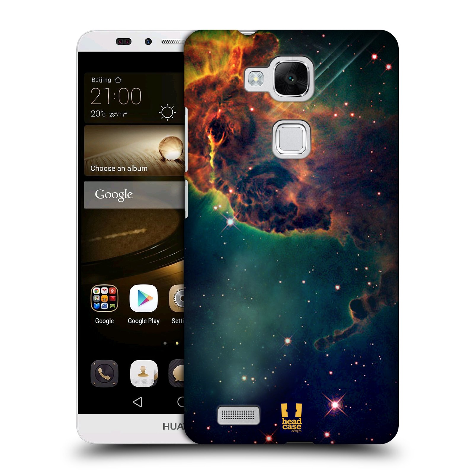 HEAD CASE plastový obal na mobil Huawei Mate 7 vzor Vesmírná krása MLHOVINA