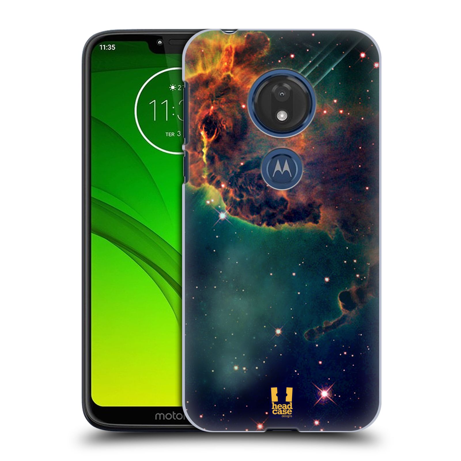 Pouzdro na mobil Motorola Moto G7 Play vzor Vesmírná krása MLHOVINA