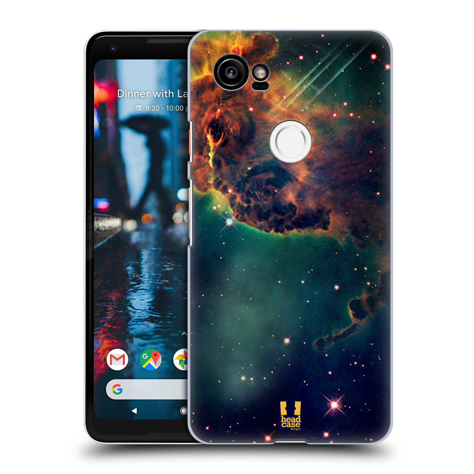HEAD CASE plastový obal na mobil Google Pixel 2 XL vzor Vesmírná krása MLHOVINA