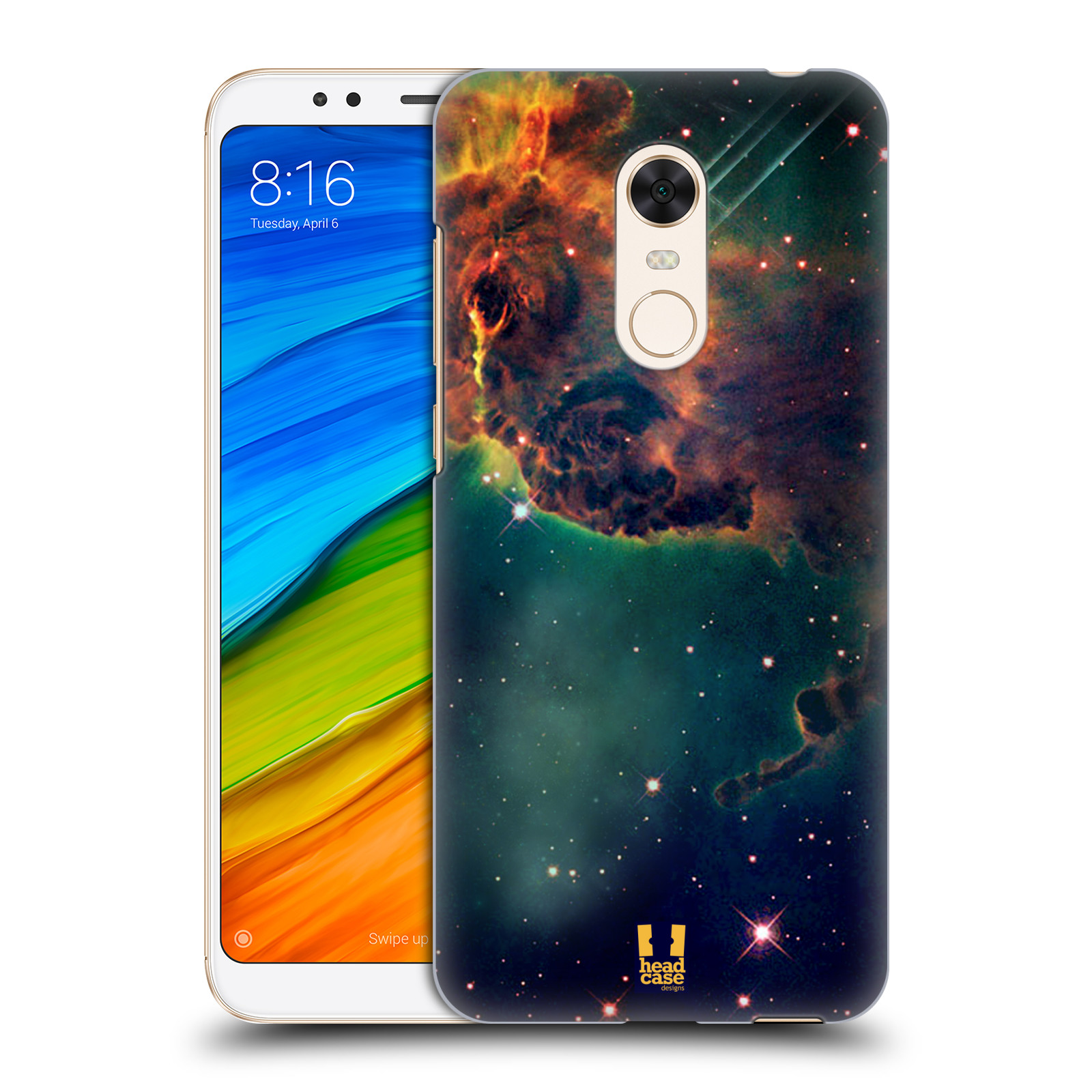HEAD CASE plastový obal na mobil Xiaomi Redmi 5 PLUS vzor Vesmírná krása MLHOVINA