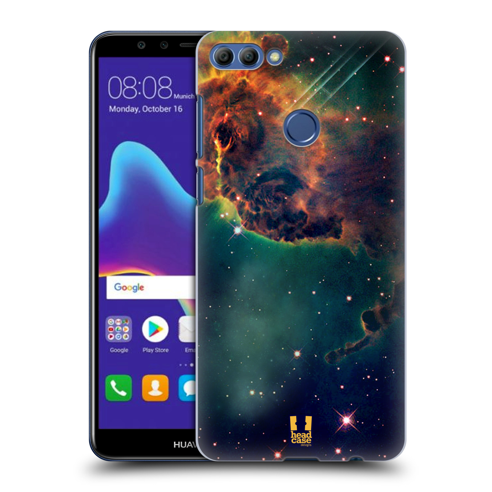 HEAD CASE plastový obal na mobil Huawei Y9 2018 vzor Vesmírná krása MLHOVINA