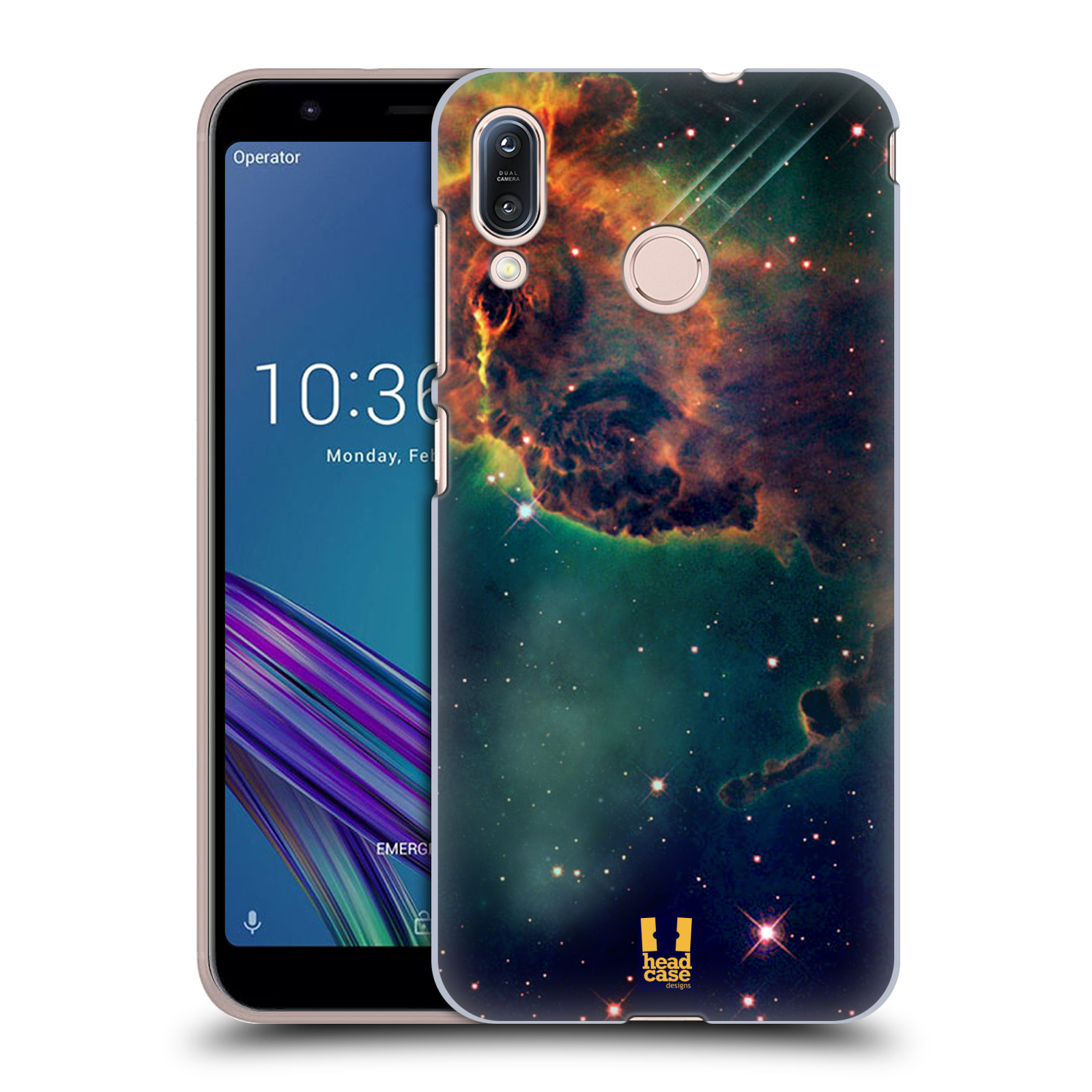 Pouzdro na mobil Asus Zenfone Max M1 (ZB555KL) - HEAD CASE - vzor Vesmírná krása MLHOVINA