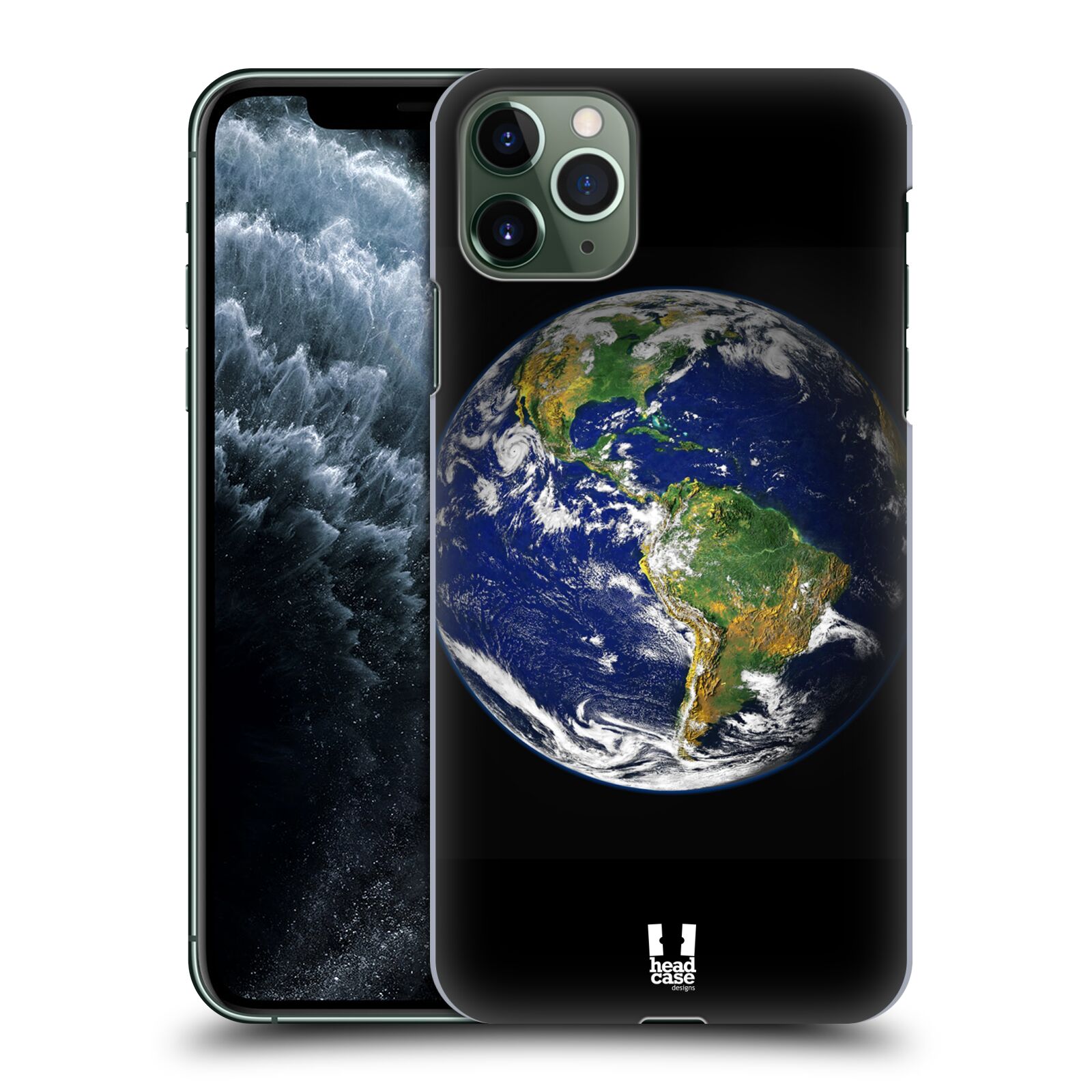 Pouzdro na mobil Apple Iphone 11 PRO MAX - HEAD CASE - vzor Vesmírná krása ZEMĚ