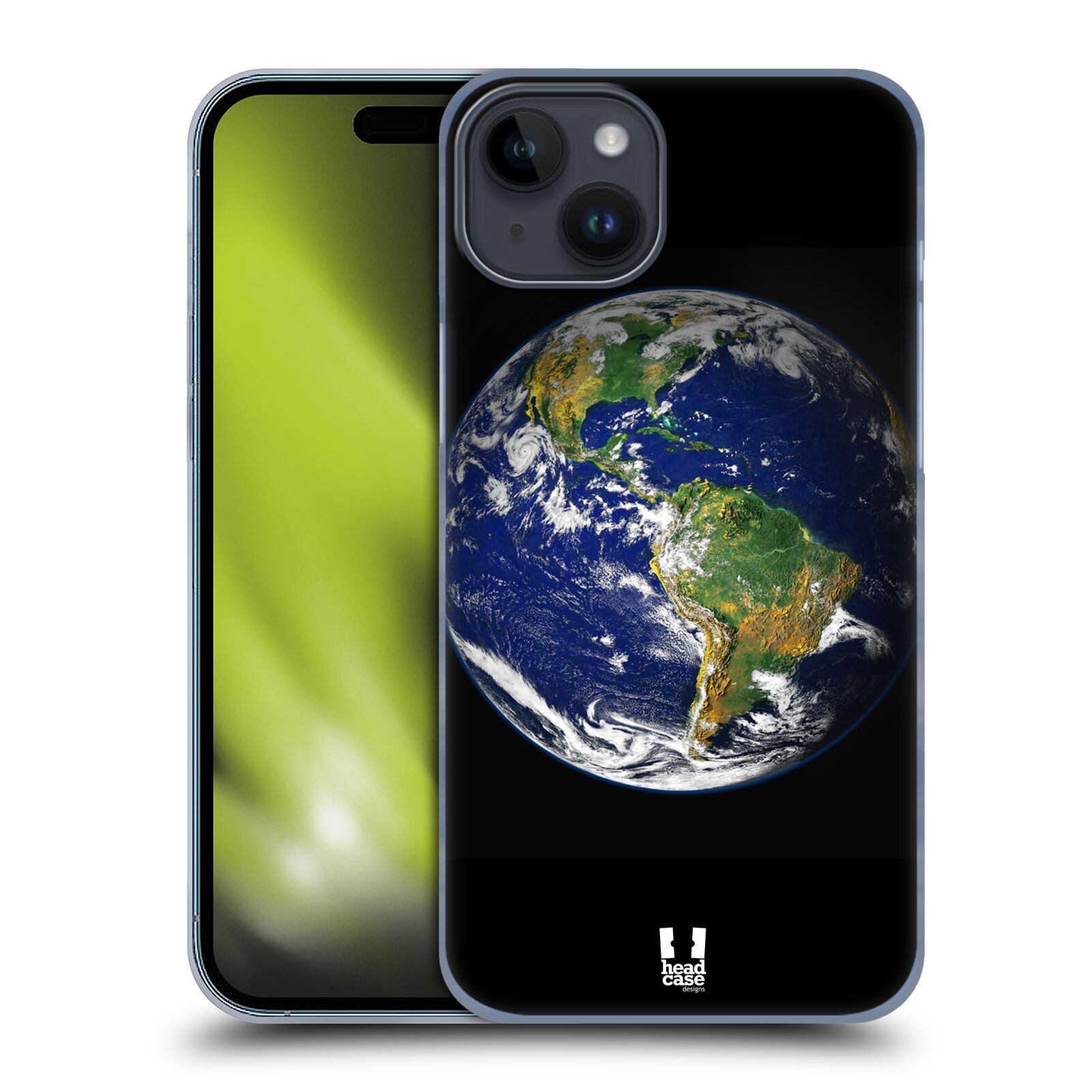 Plastový obal HEAD CASE na mobil Apple Iphone 15 PLUS vzor Vesmírná krása ZEMĚ