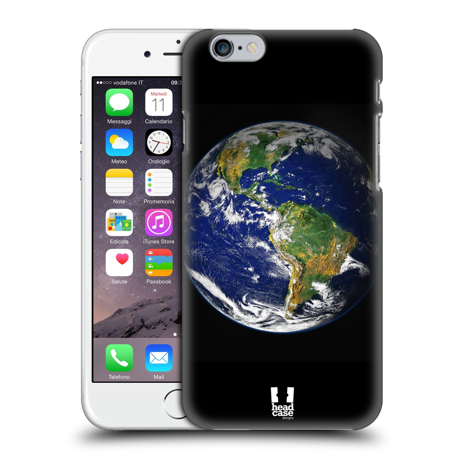 Plastové pouzdro pro mobil Apple Iphone 6/6S vzor Vesmírná krása ZEMĚ