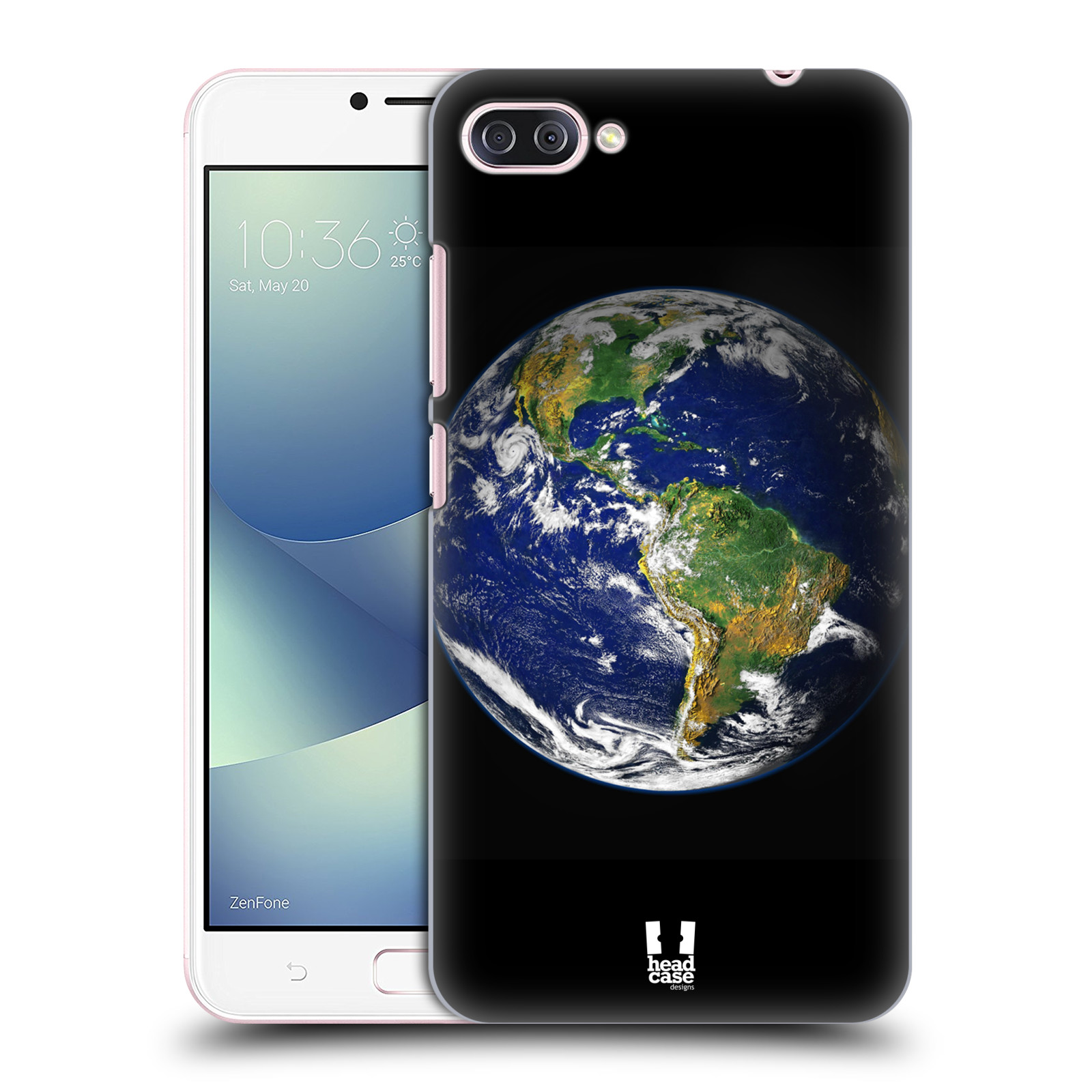 HEAD CASE plastový obal na mobil Asus Zenfone 4 MAX ZC554KL vzor Vesmírná krása ZEMĚ
