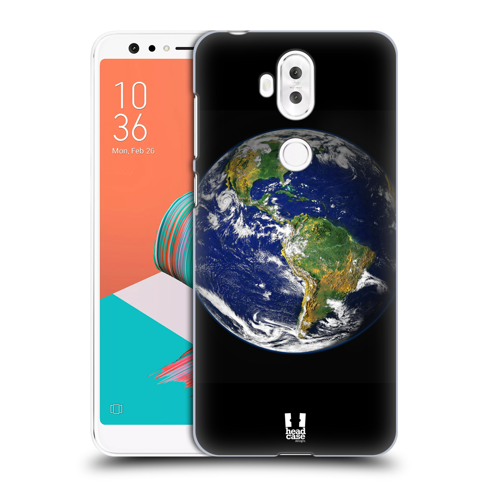 HEAD CASE plastový obal na mobil Asus Zenfone 5 LITE ZC600KL vzor Vesmírná krása ZEMĚ