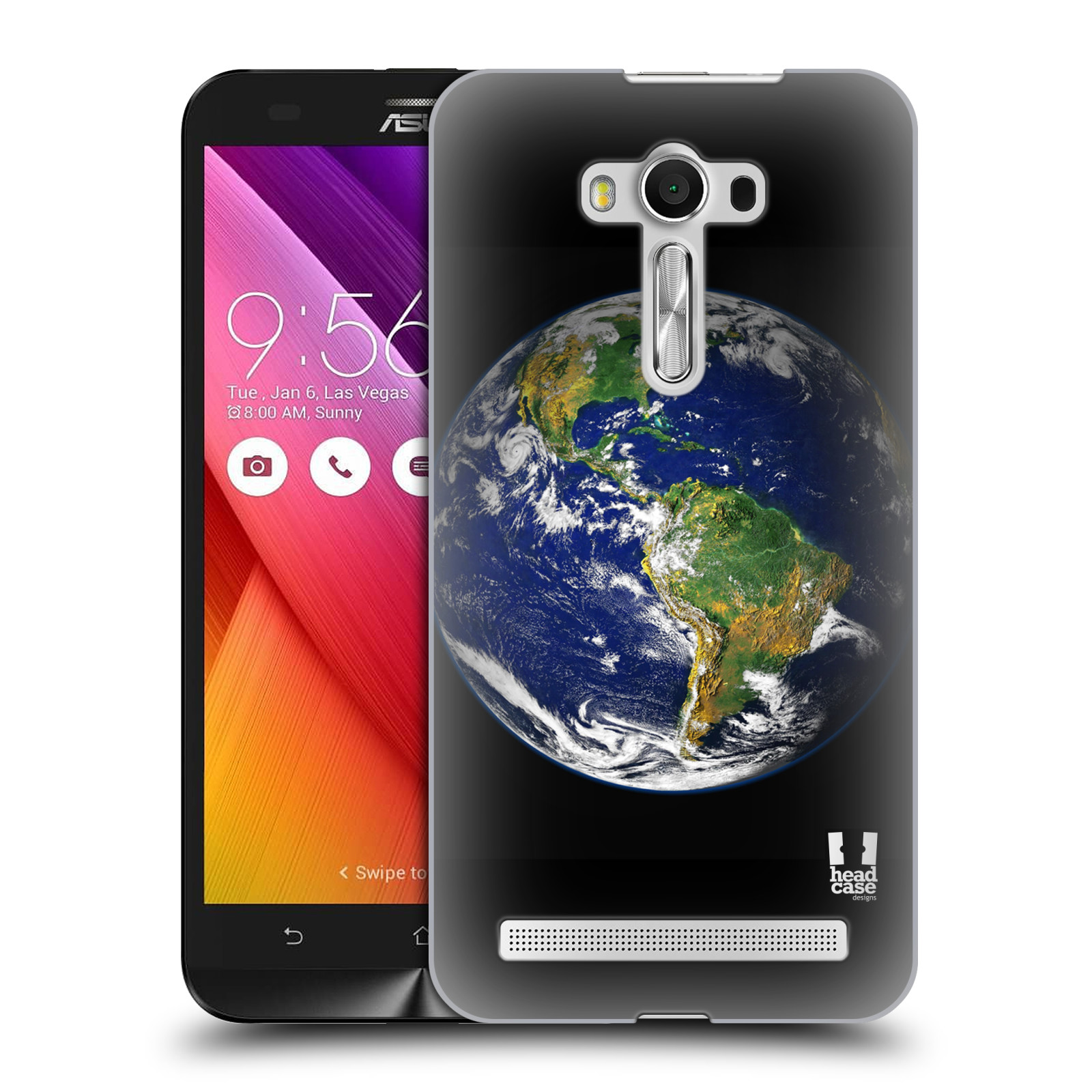 HEAD CASE plastový obal na mobil Asus Zenfone 2 LASER (5,5 displej ZE550KL) vzor Vesmírná krása ZEMĚ