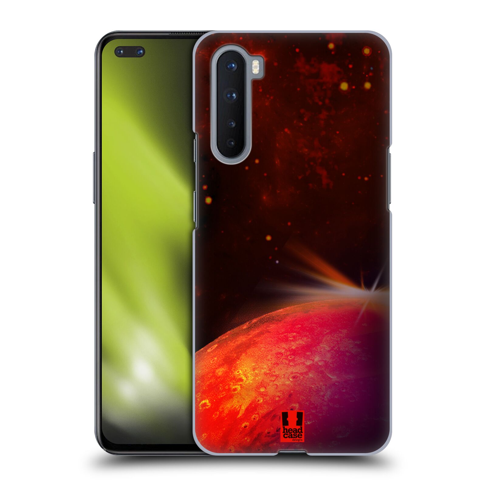 Zadní obal pro mobil OnePlus Nord - HEAD CASE - Vesmírné planery Mars