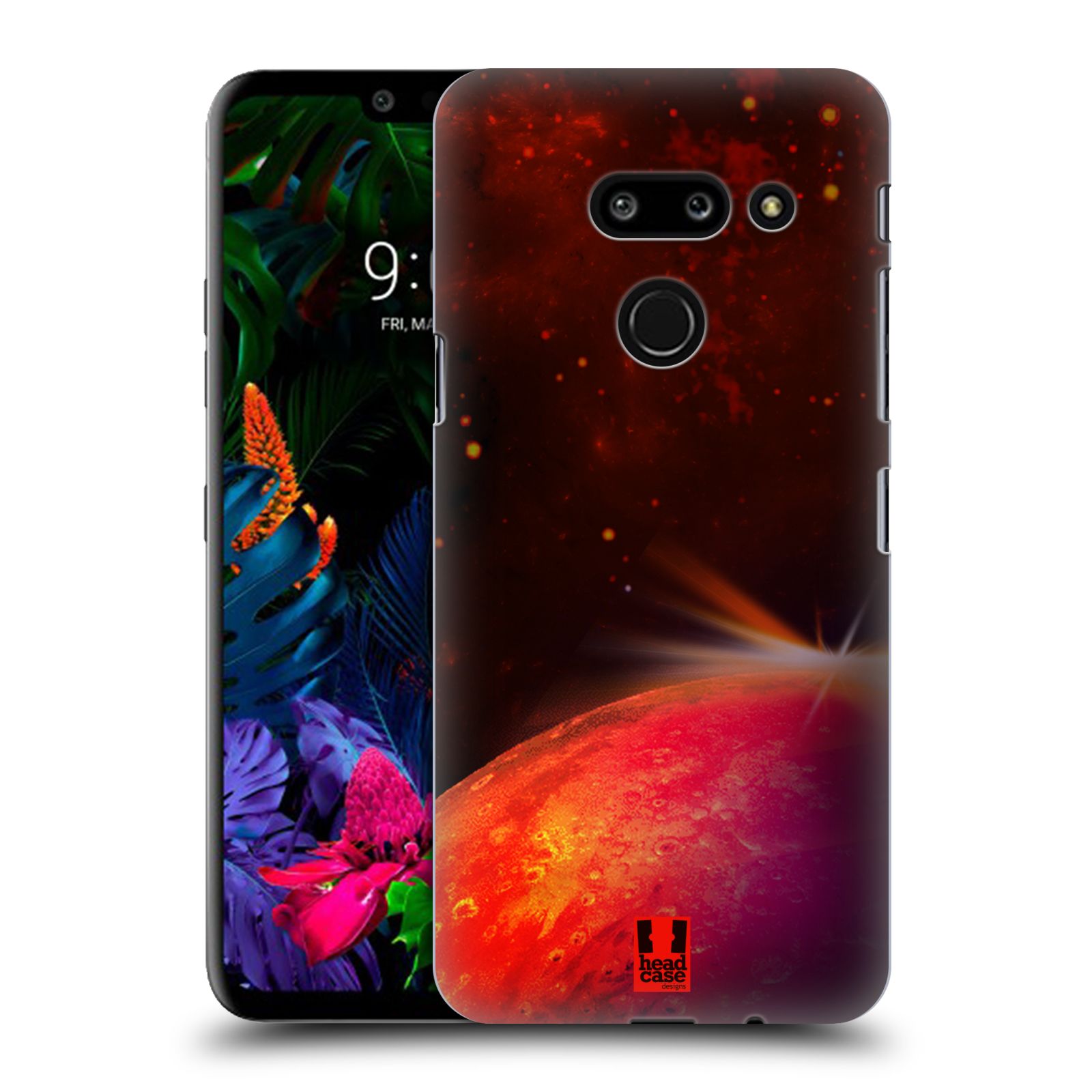 Zadní obal pro mobil LG G8 ThinQ - HEAD CASE - Vesmírné planery Mars