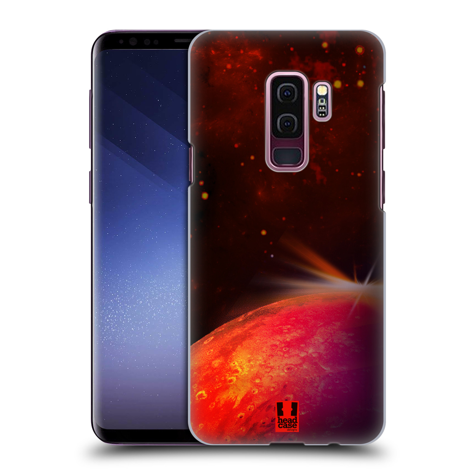Zadní obal pro mobil Samsung Galaxy S9 PLUS - HEAD CASE - Vesmírné planery Mars