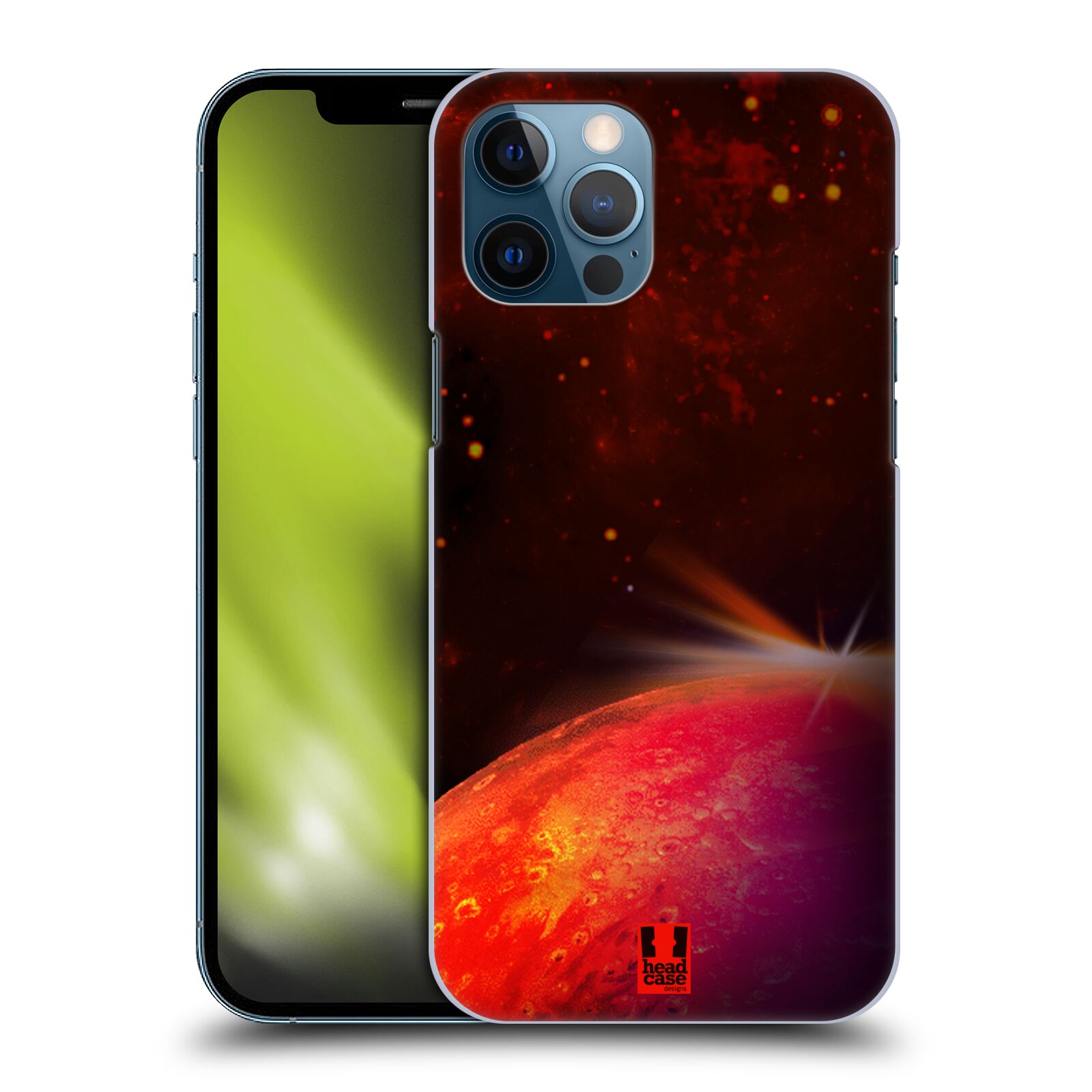 Zadní obal pro mobil Apple iPhone 12 PRO MAX - HEAD CASE - Vesmírné planery Mars