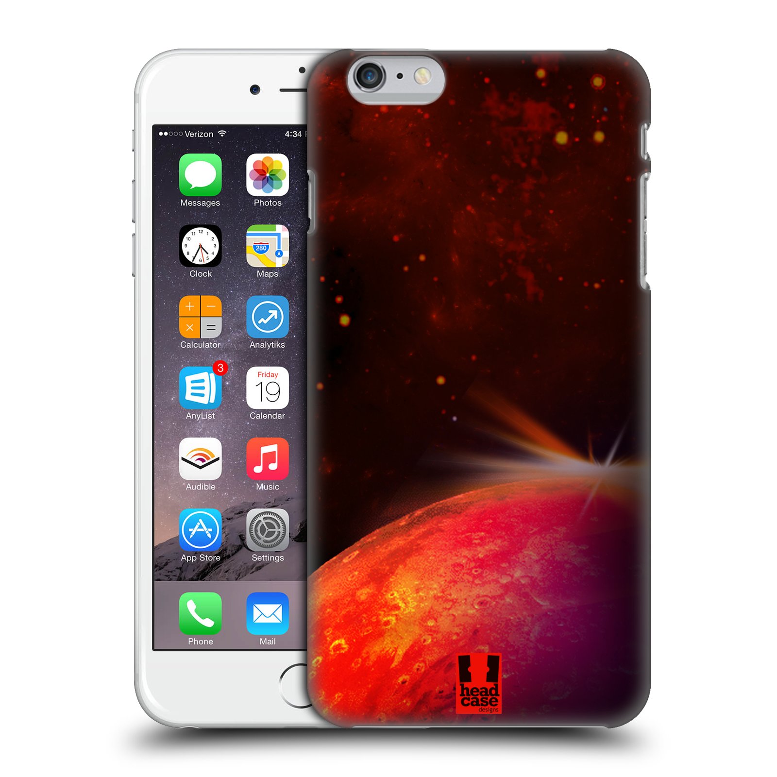 Zadní obal pro mobil Apple Iphone 6 PLUS / 6S PLUS - HEAD CASE - Vesmírné planery Mars