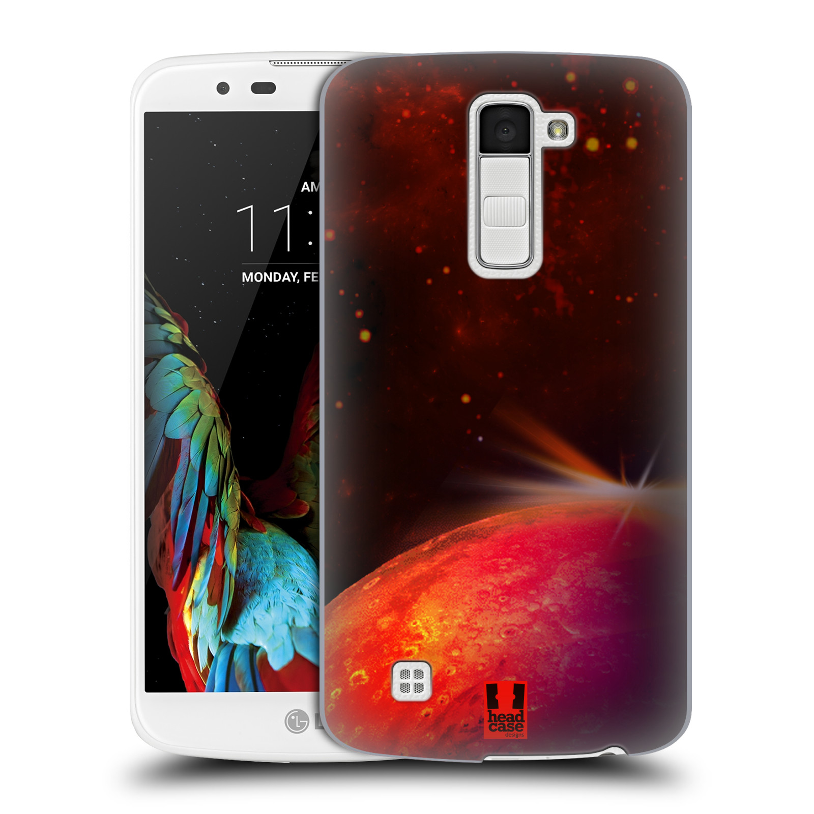 HEAD CASE plastový obal na mobil LG K10 vzor Vesmírná krása MARS RUDÁ PLANETA