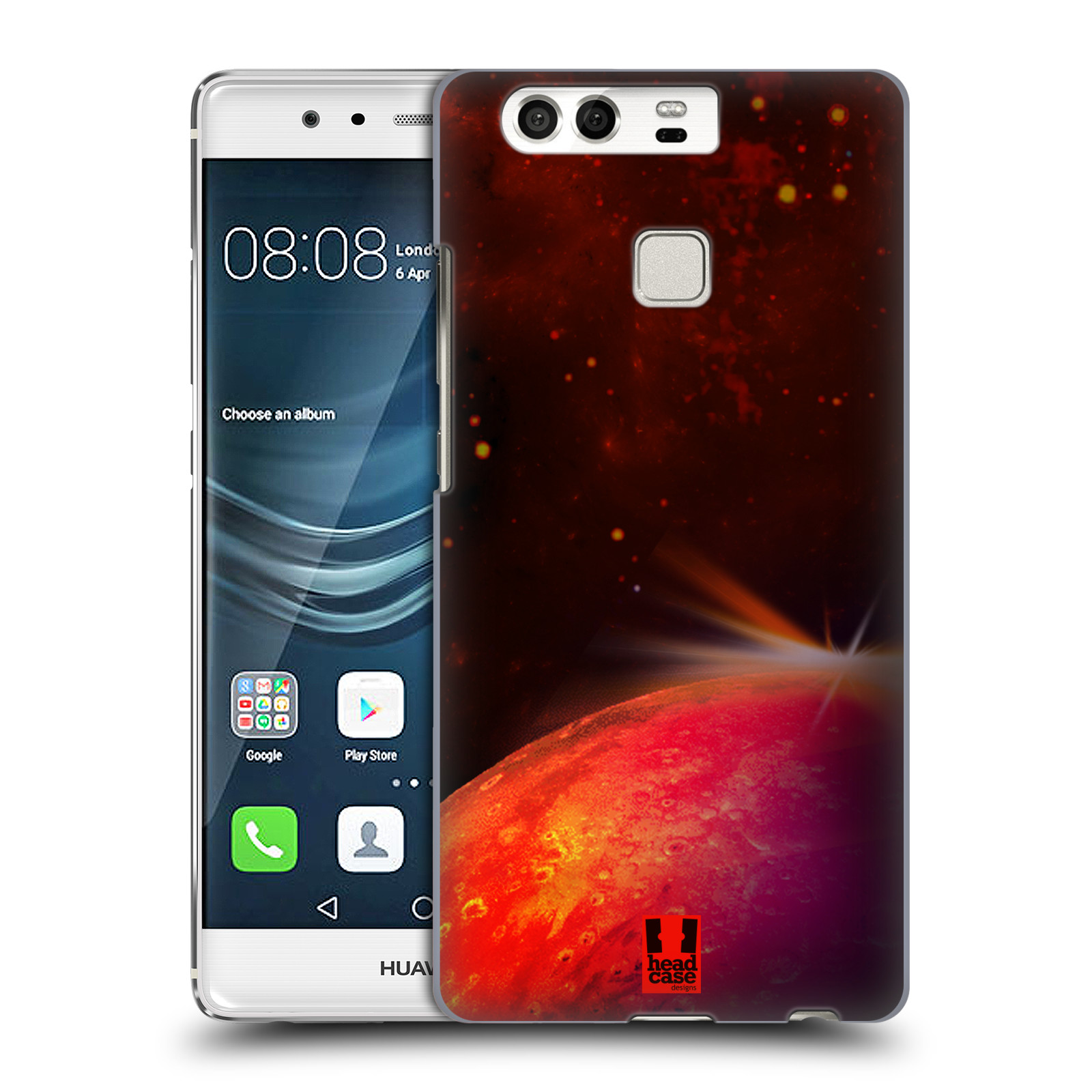 HEAD CASE plastový obal na mobil Huawei P9 / P9 DUAL SIM vzor Vesmírná krása MARS RUDÁ PLANETA
