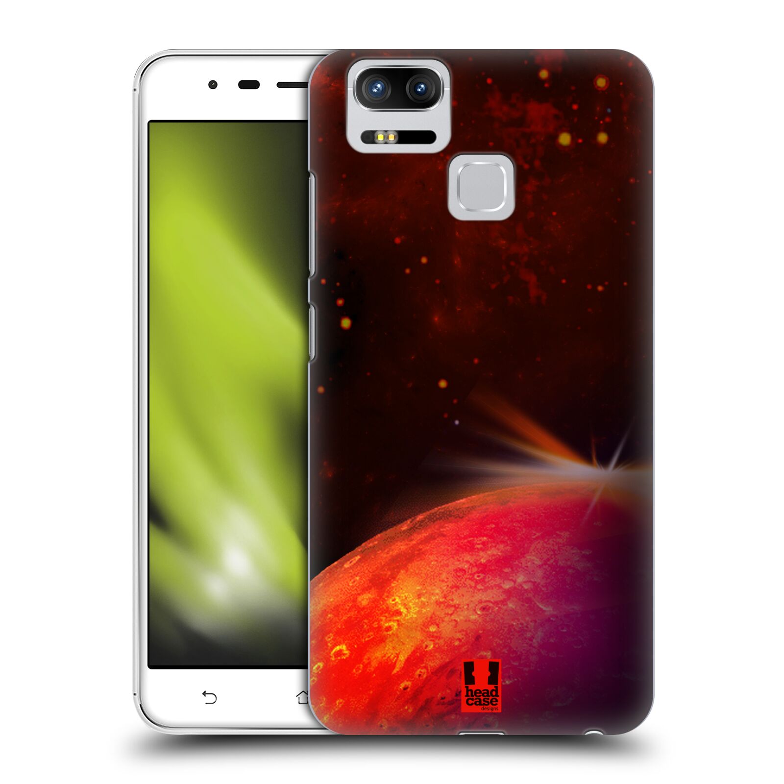 HEAD CASE plastový obal na mobil Asus Zenfone 3 Zoom ZE553KL vzor Vesmírná krása MARS RUDÁ PLANETA