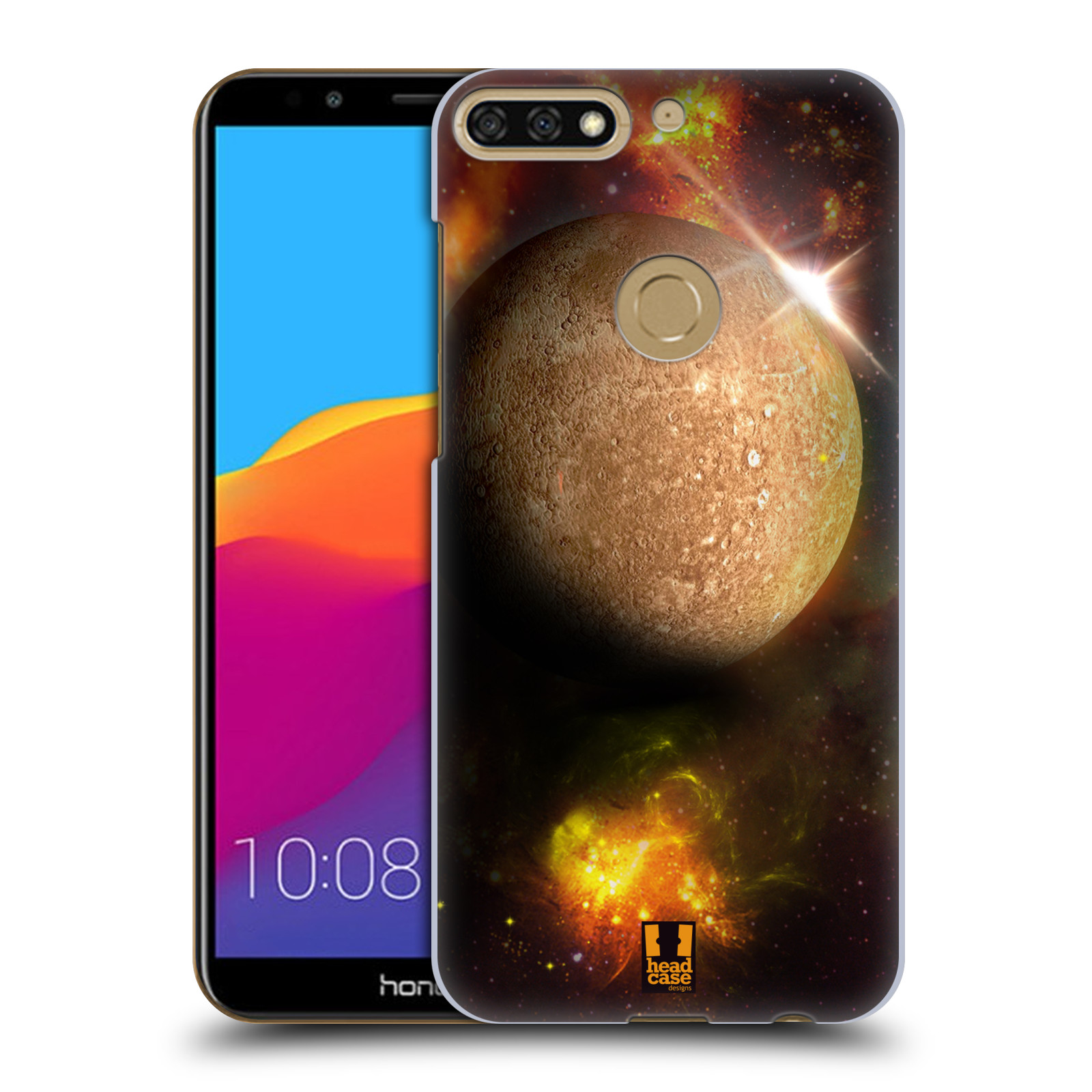 HEAD CASE plastový obal na mobil Honor 7c vzor Vesmírná krása MERKUR PLANETA