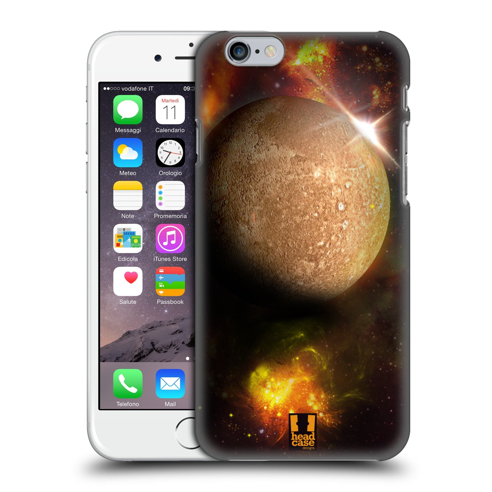 Plastové pouzdro pro mobil Apple Iphone 6/6S vzor Vesmírná krása MERKUR PLANETA