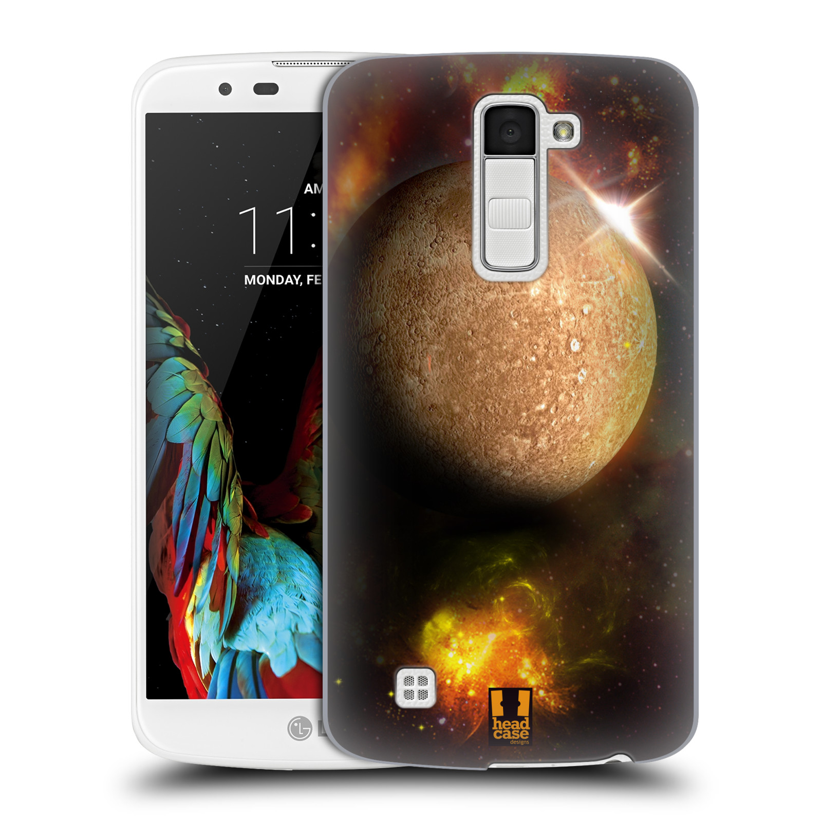 HEAD CASE plastový obal na mobil LG K10 vzor Vesmírná krása MERKUR PLANETA