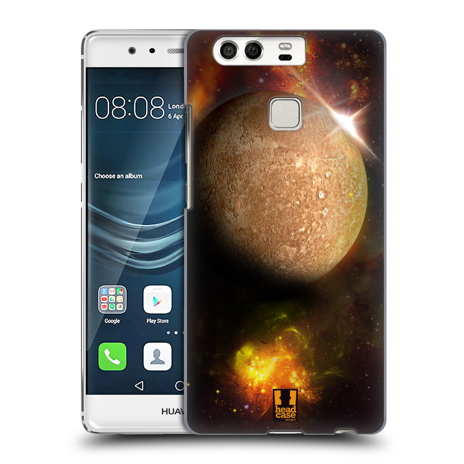 HEAD CASE plastový obal na mobil Huawei P9 / P9 DUAL SIM vzor Vesmírná krása MERKUR PLANETA