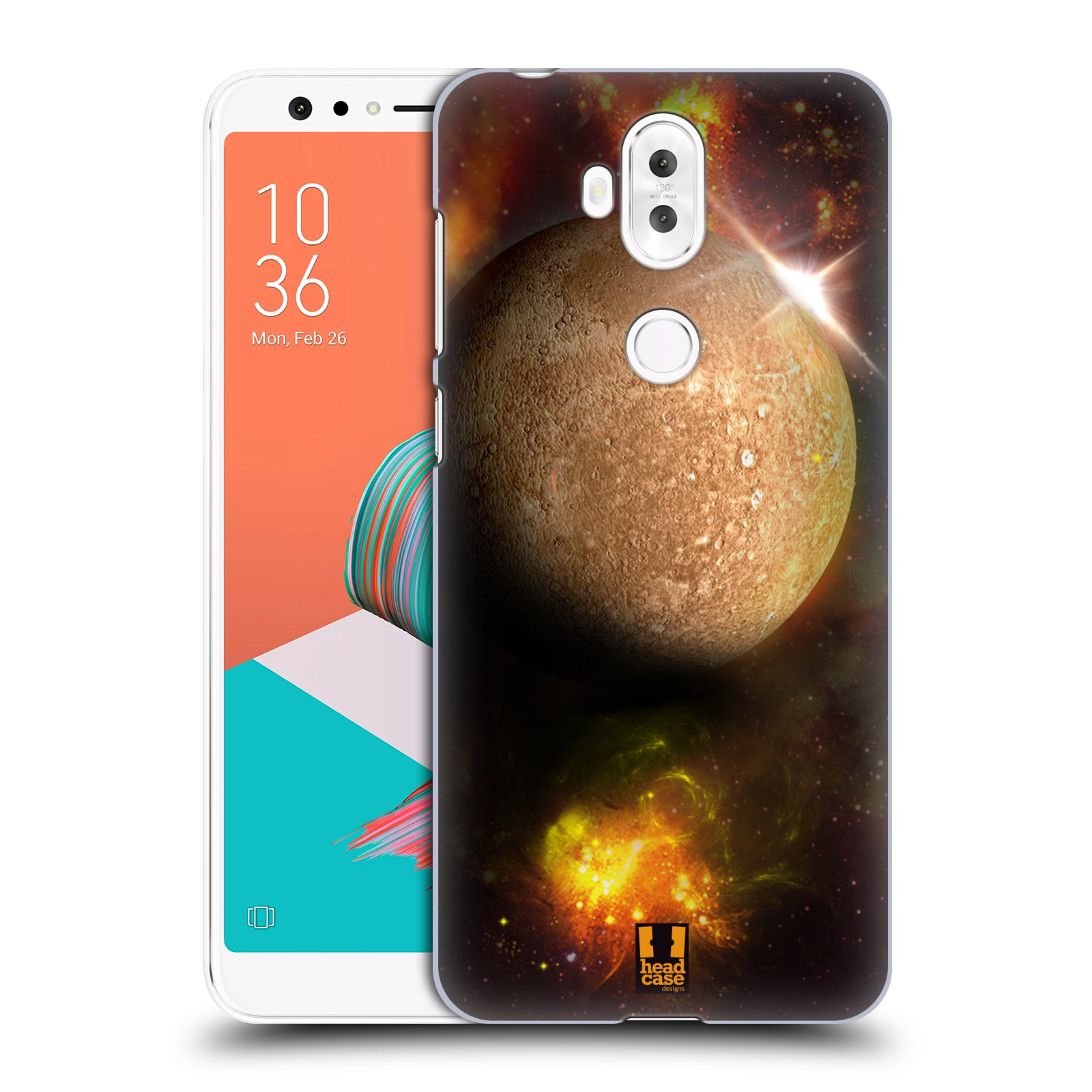 HEAD CASE plastový obal na mobil Asus Zenfone 5 LITE ZC600KL vzor Vesmírná krása MERKUR PLANETA