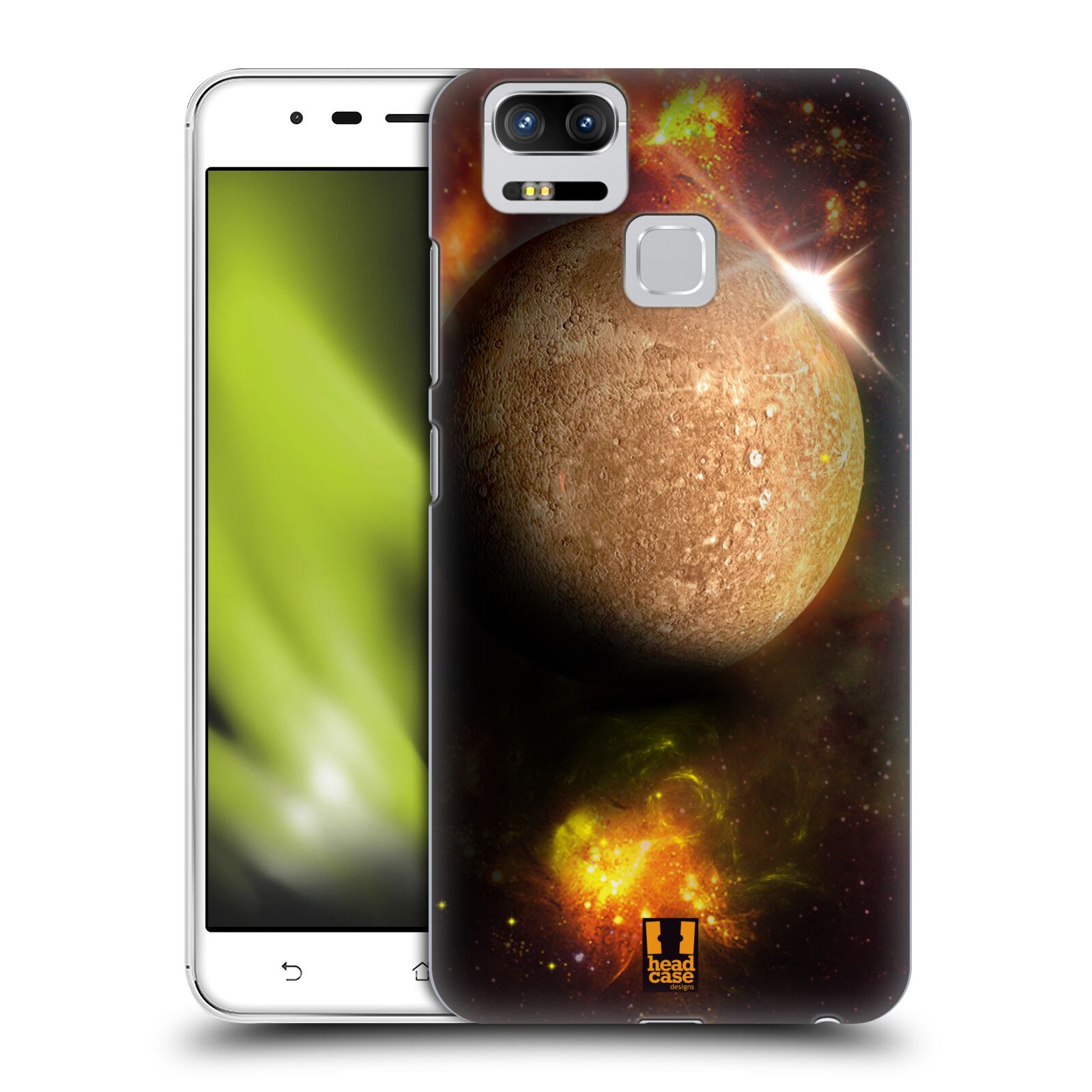 HEAD CASE plastový obal na mobil Asus Zenfone 3 Zoom ZE553KL vzor Vesmírná krása MERKUR PLANETA