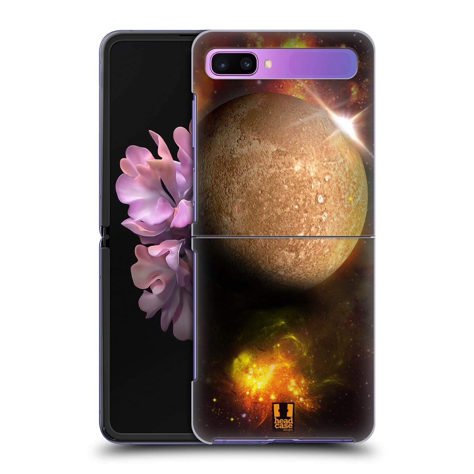 Zadní kryt na mobil Samsung Galaxy Z Flip vzor Vesmírná krása MERKUR PLANETA