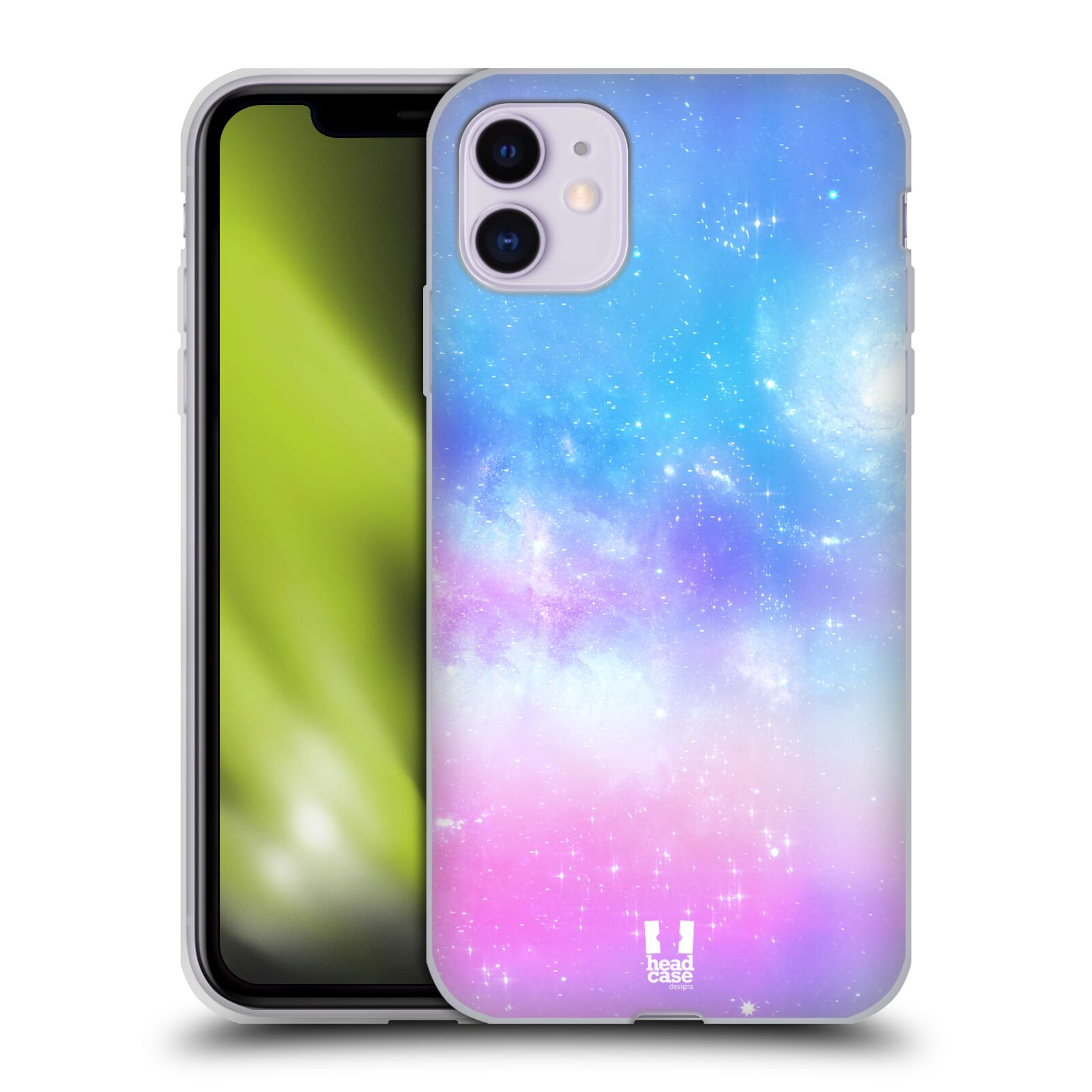 Silikonový obal na mobil Apple Iphone 11 - HEAD CASE - Modrá Galaxie