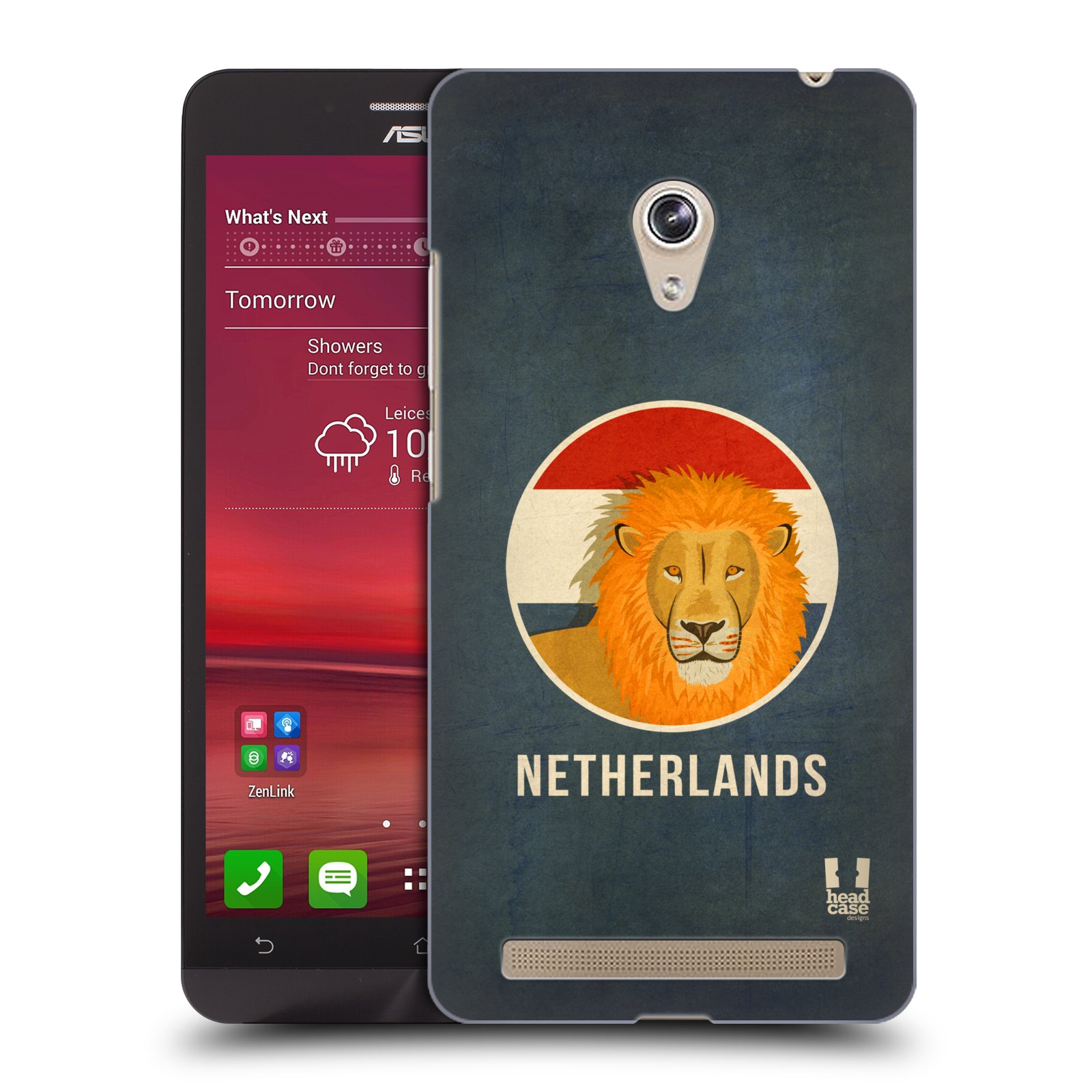 HEAD CASE plastový obal na mobil Asus Zenfone 6 vzor Patriotismus zvíře symbol HOLANDSKO LEV
