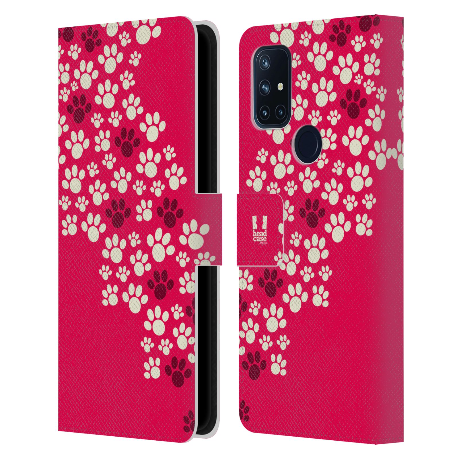 HEAD CASE Pouzdro pro mobil OnePlus Nord N10 5G - Psí ťapky