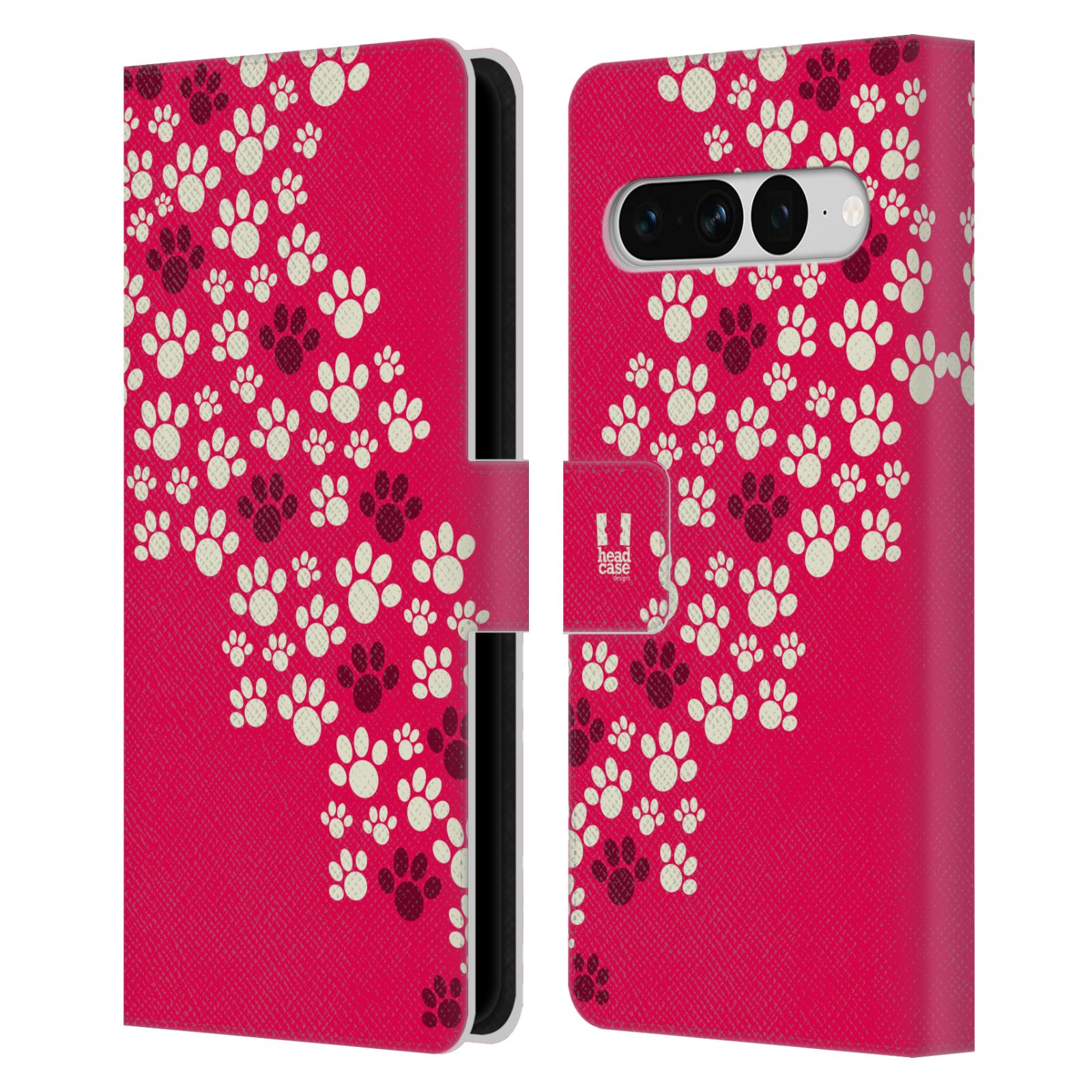 HEAD CASE Pouzdro pro mobil Google Pixel 7 Pro - Psí ťapky