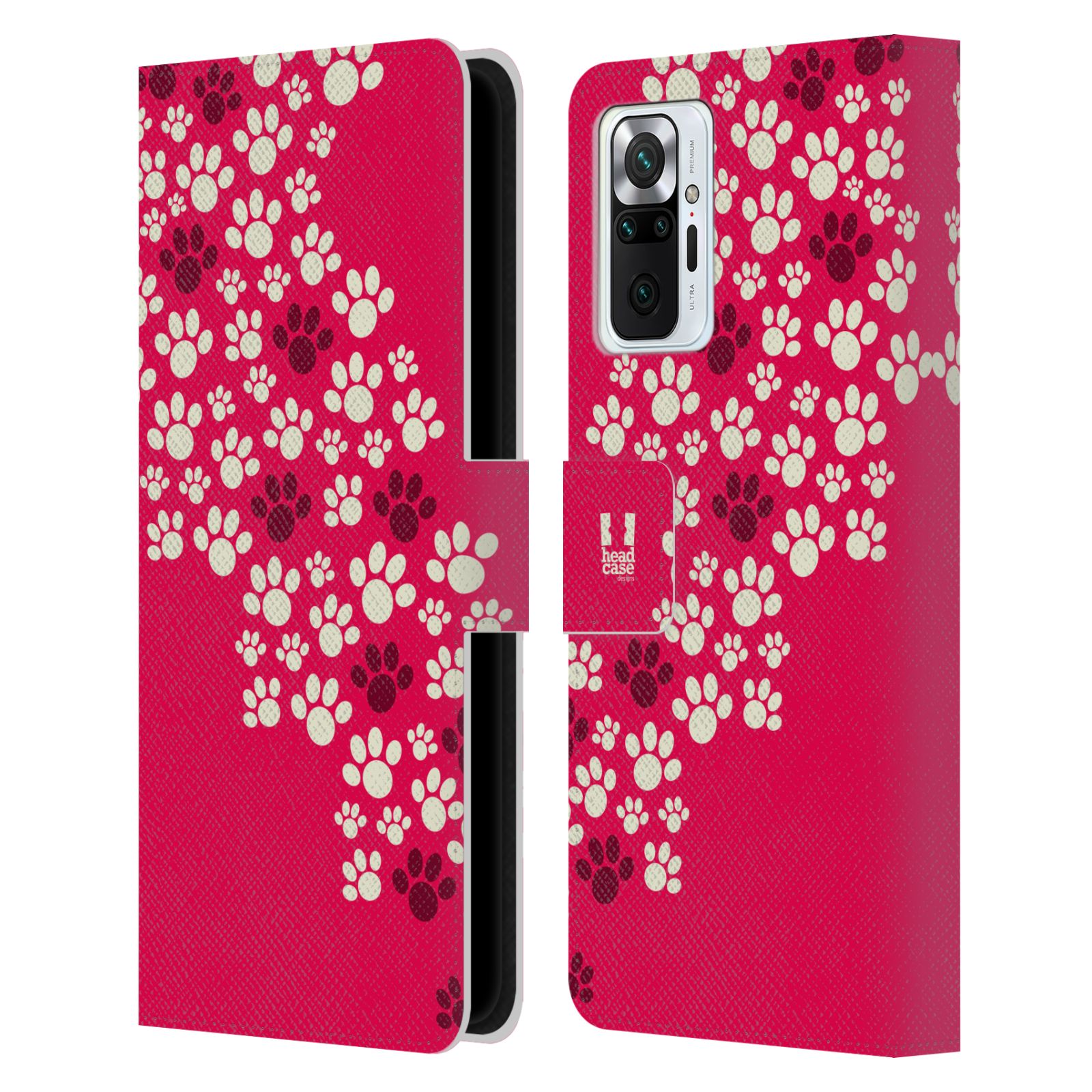 HEAD CASE Pouzdro pro mobil Xiaomi Redmi 10 - Psí ťapky