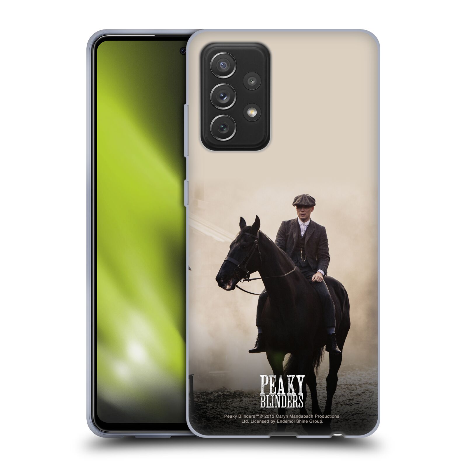 Pouzdro na mobil Samsung Galaxy A72 / A72 5G - HEAD CASE - Gangy Birmighamu - Shelbyho kůň