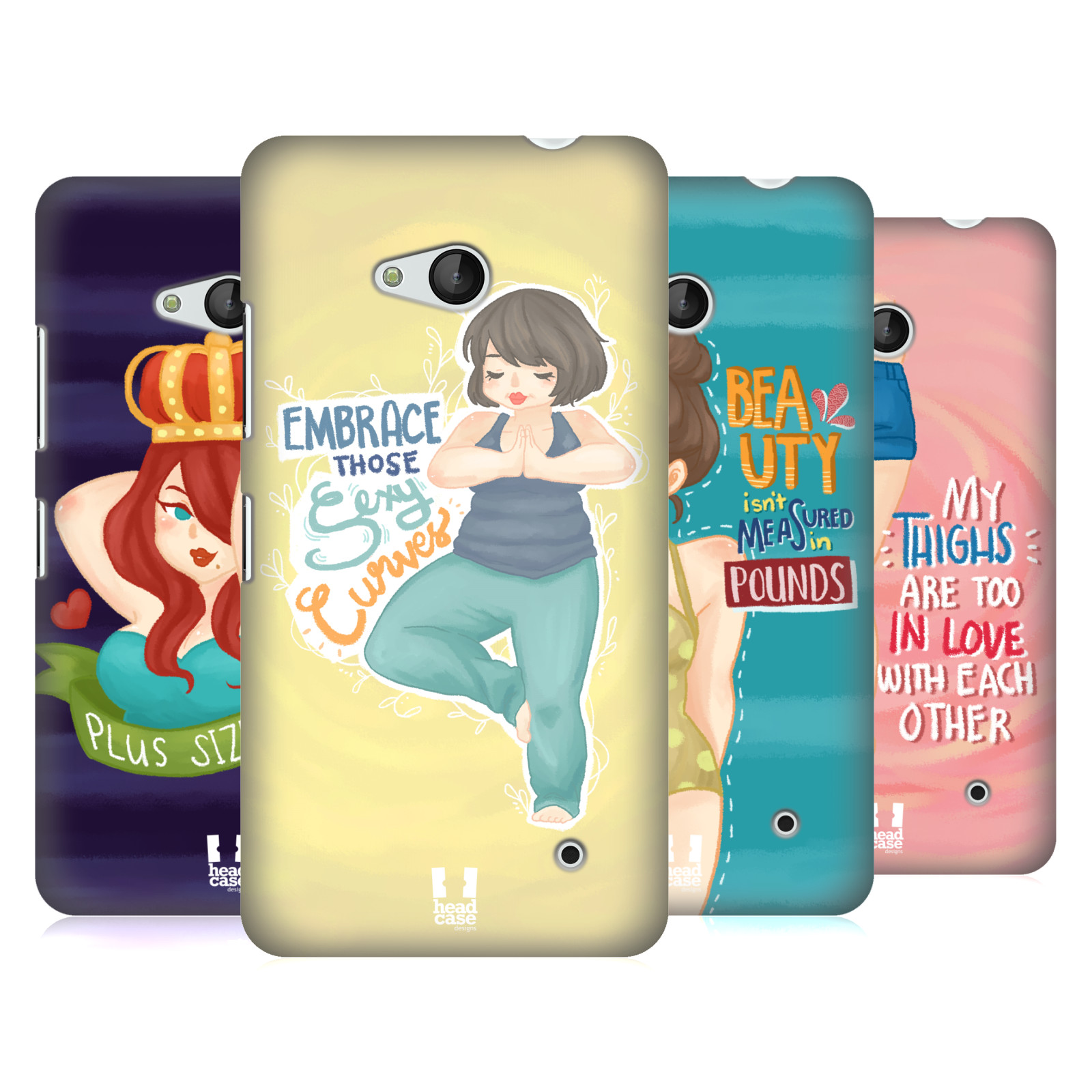 HEAD-CASE-DESIGNS-PLUS-SIZE-ENCOURAGEMENTS-HARD-BACK-CASE-FOR-MICROSOFT-PHONES