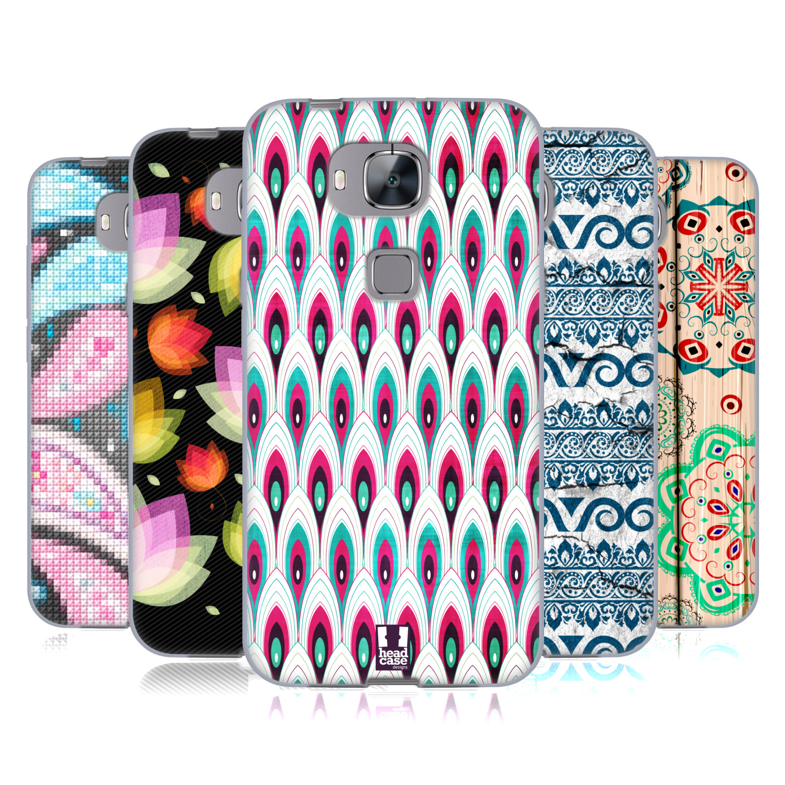 HEAD-CASE-DESIGNS-PATTERN-MIXED-UP-SOFT-GEL-CASE-FOR-HUAWEI-PHONES-2
