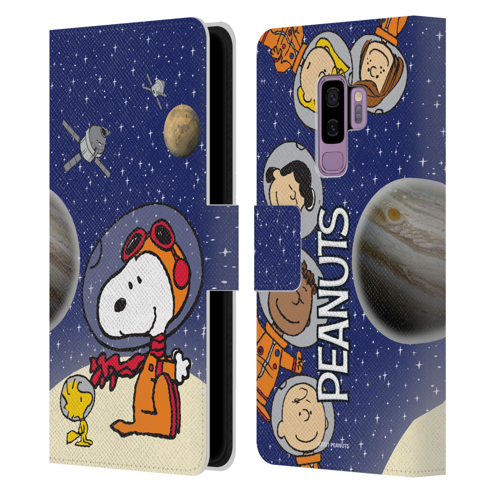 Pouzdro na mobil Samsung Galaxy S9+ / S9 PLUS - HEAD CASE - Peanuts Snoopy ve vesmíru 2