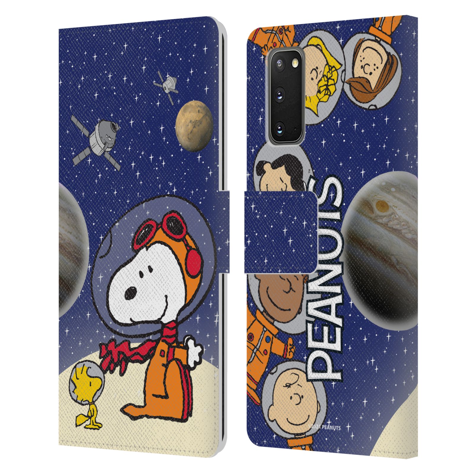 Pouzdro na mobil Samsung Galaxy S20 / S20 5G - HEAD CASE - Peanuts Snoopy ve vesmíru 2