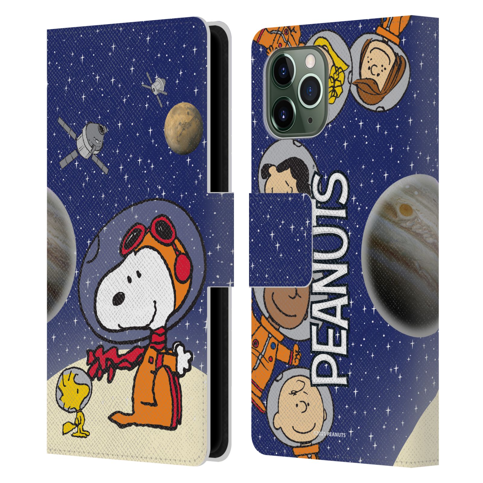Pouzdro na mobil Apple Iphone 11 Pro - HEAD CASE - Peanuts Snoopy ve vesmíru 2
