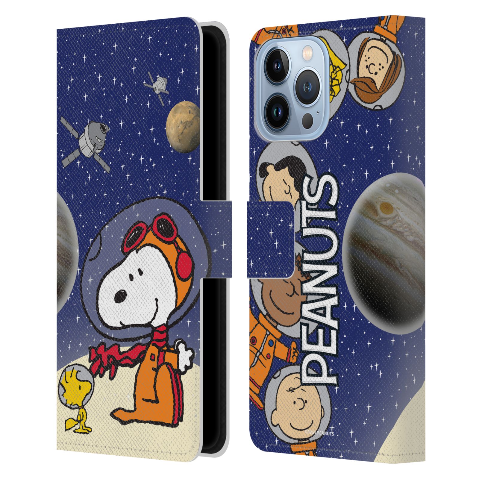 Pouzdro na mobil Apple Iphone 13 PRO MAX - HEAD CASE - Peanuts Snoopy ve vesmíru 2