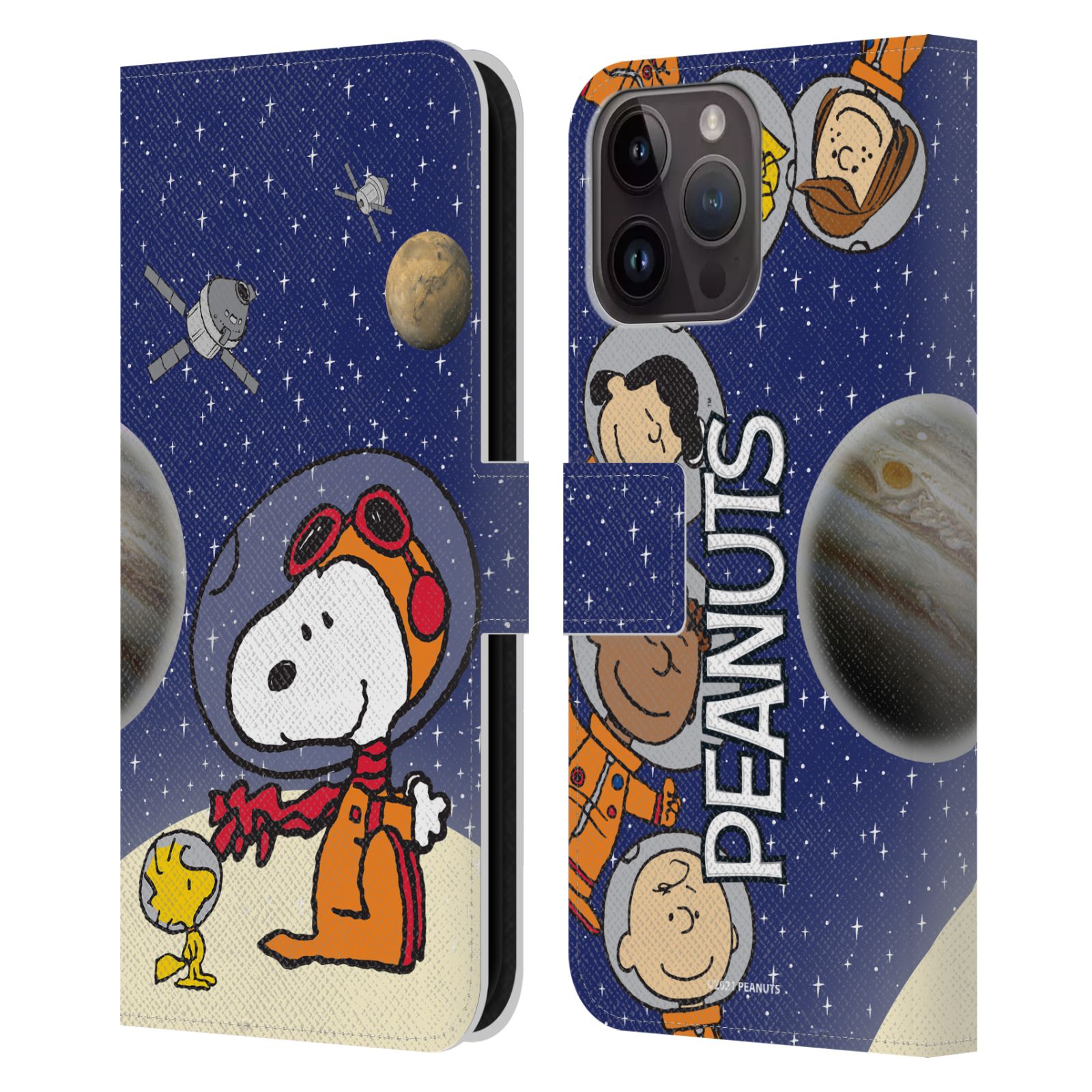 Pouzdro na mobil Apple Iphone 15 PRO MAX - HEAD CASE - Peanuts Snoopy ve vesmíru 2