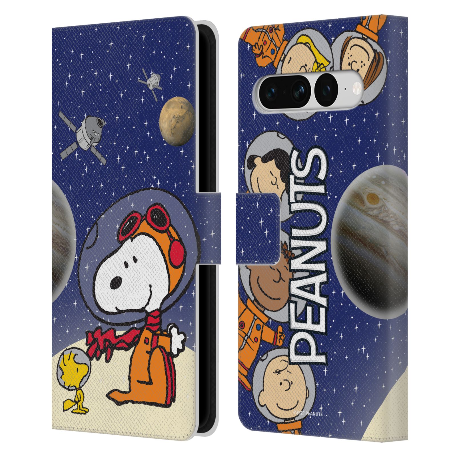 Pouzdro na mobil Google Pixel 7 PRO  - HEAD CASE - Peanuts Snoopy ve vesmíru 2