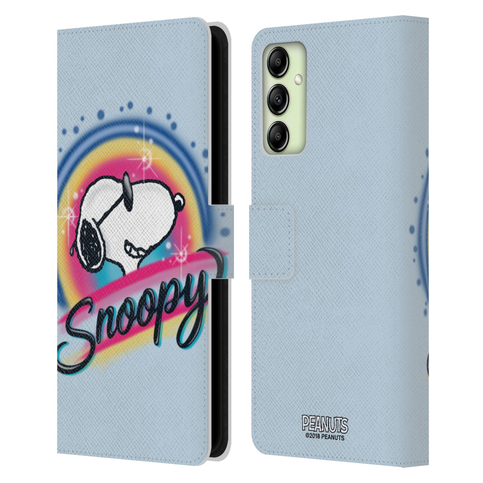 Pouzdro na mobil Samsung Galaxy A14 - HEAD CASE - Peanuts Snoopy Superstar 2