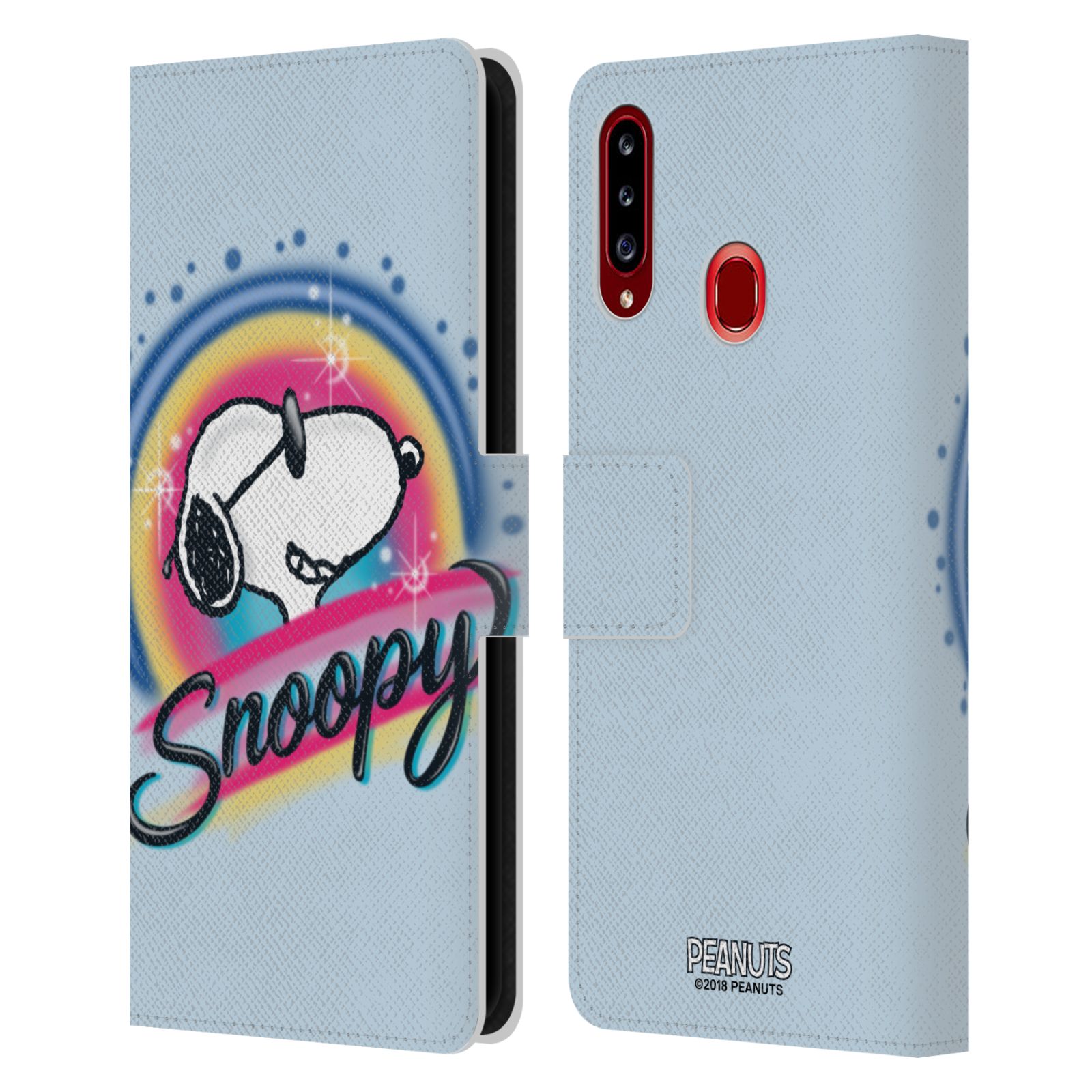 Pouzdro na mobil Samsung Galaxy A20S - HEAD CASE - Peanuts Snoopy Superstar 2