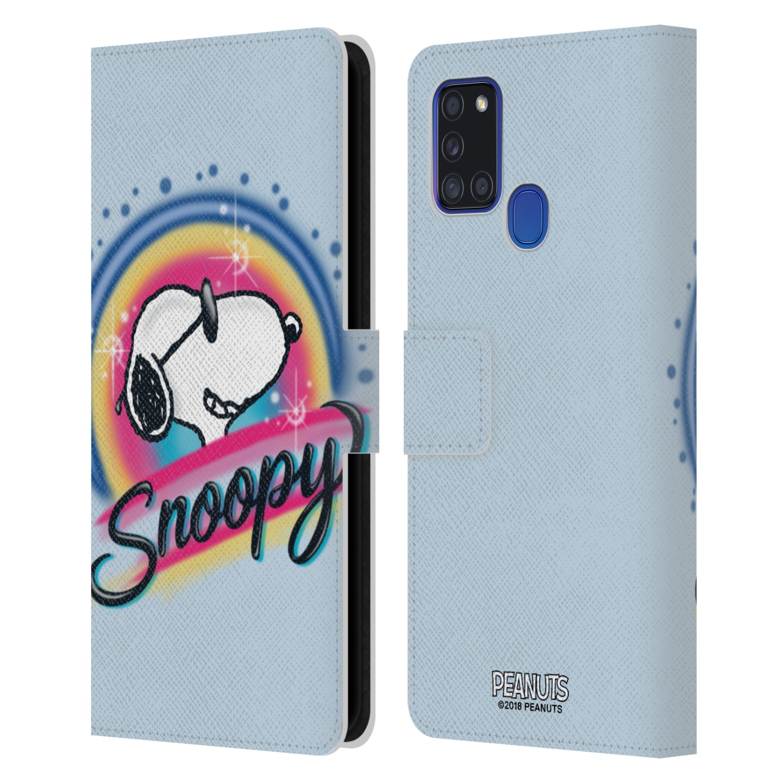 Pouzdro na mobil Samsung Galaxy A21S - HEAD CASE - Peanuts Snoopy Superstar 2